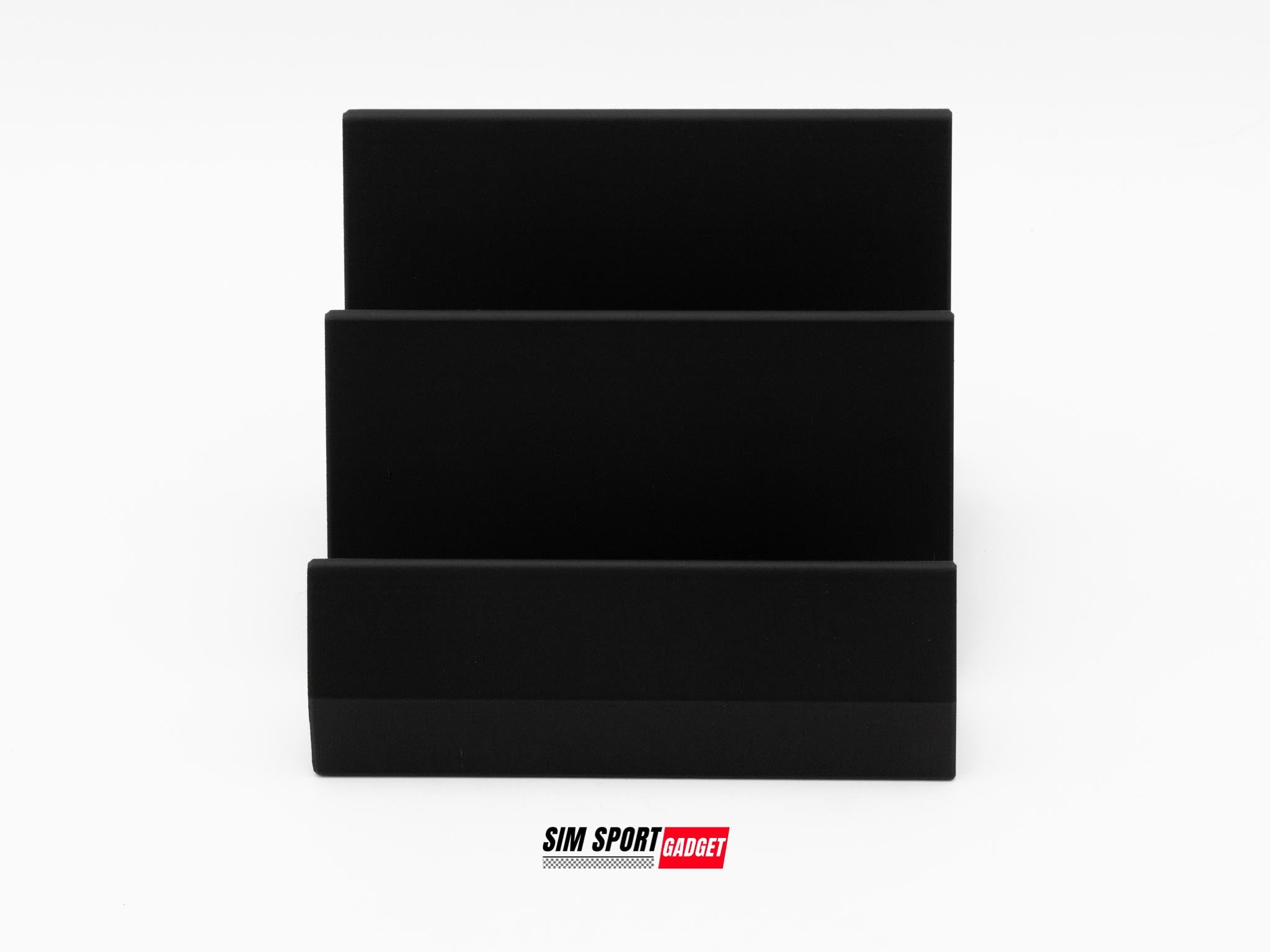 Dual Keyboard Holder for Desks | Shelves | Home | Office | Collectors