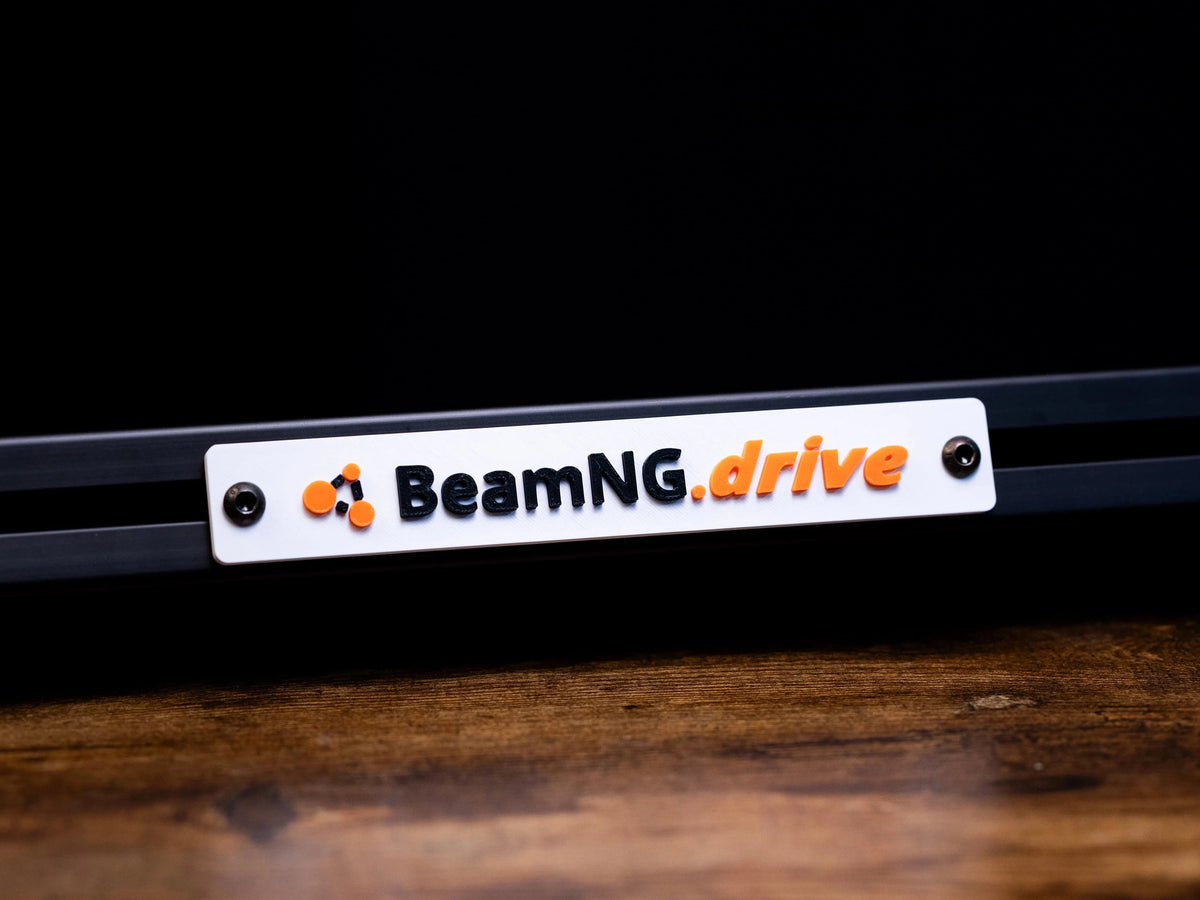 BeamNG.Drive 3D Logo Art Decor For Sim Racing
