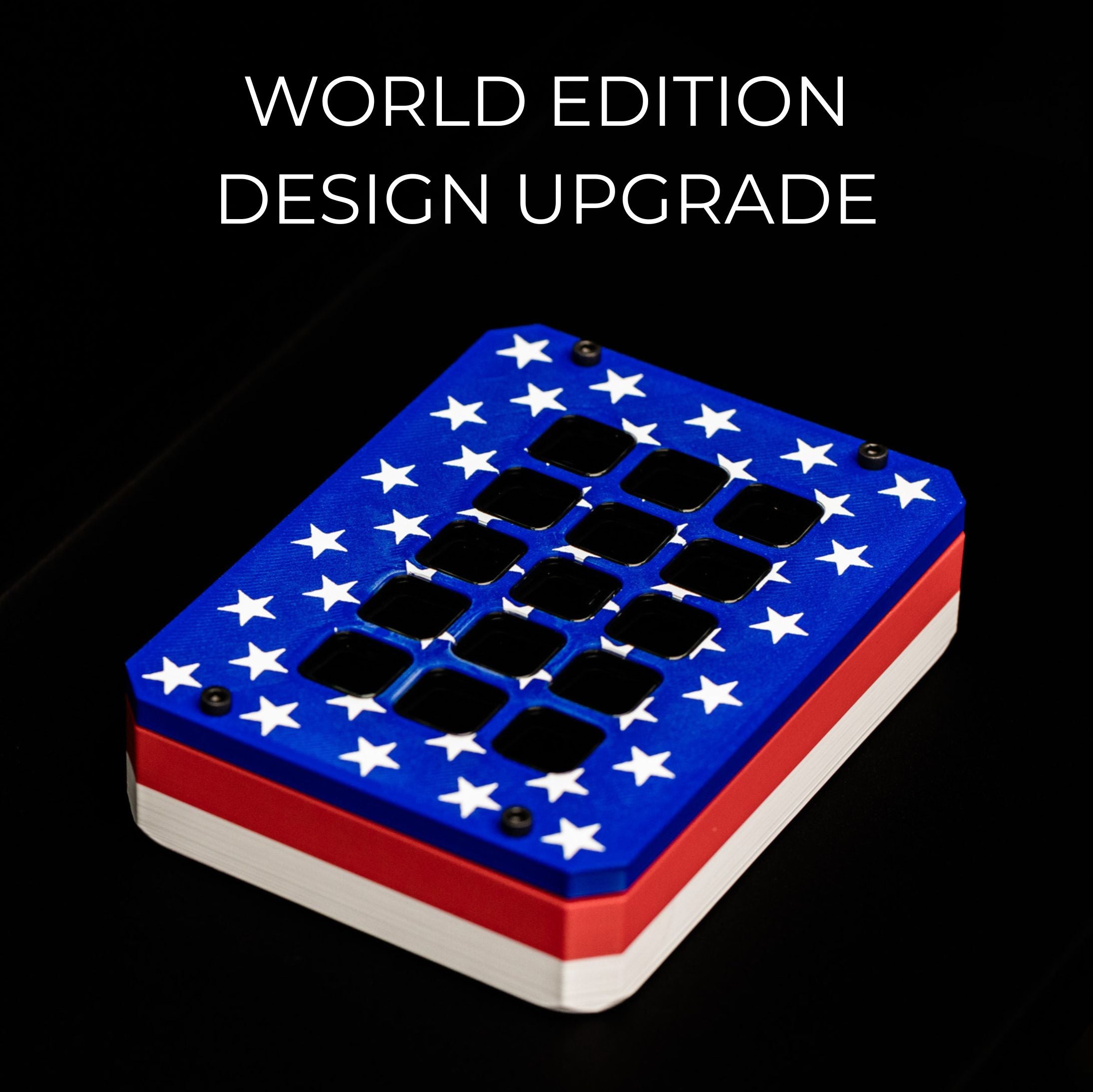 World Edition Design Upgrade for Stream Deck Enclosures (Enclosure purchase required)