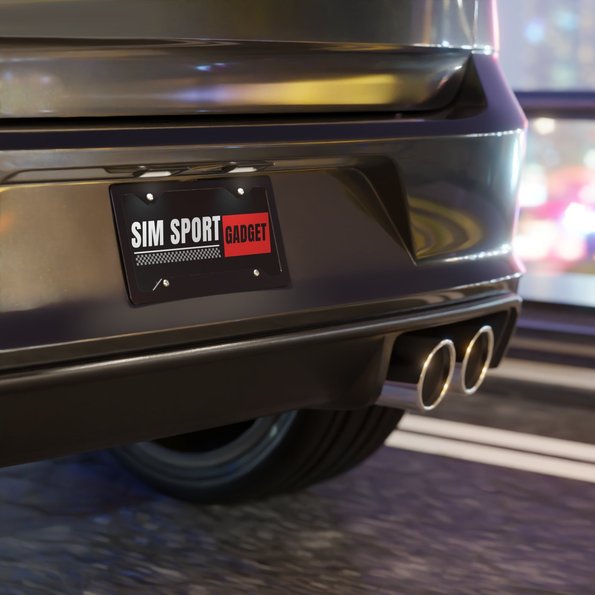 Customizable License Plate