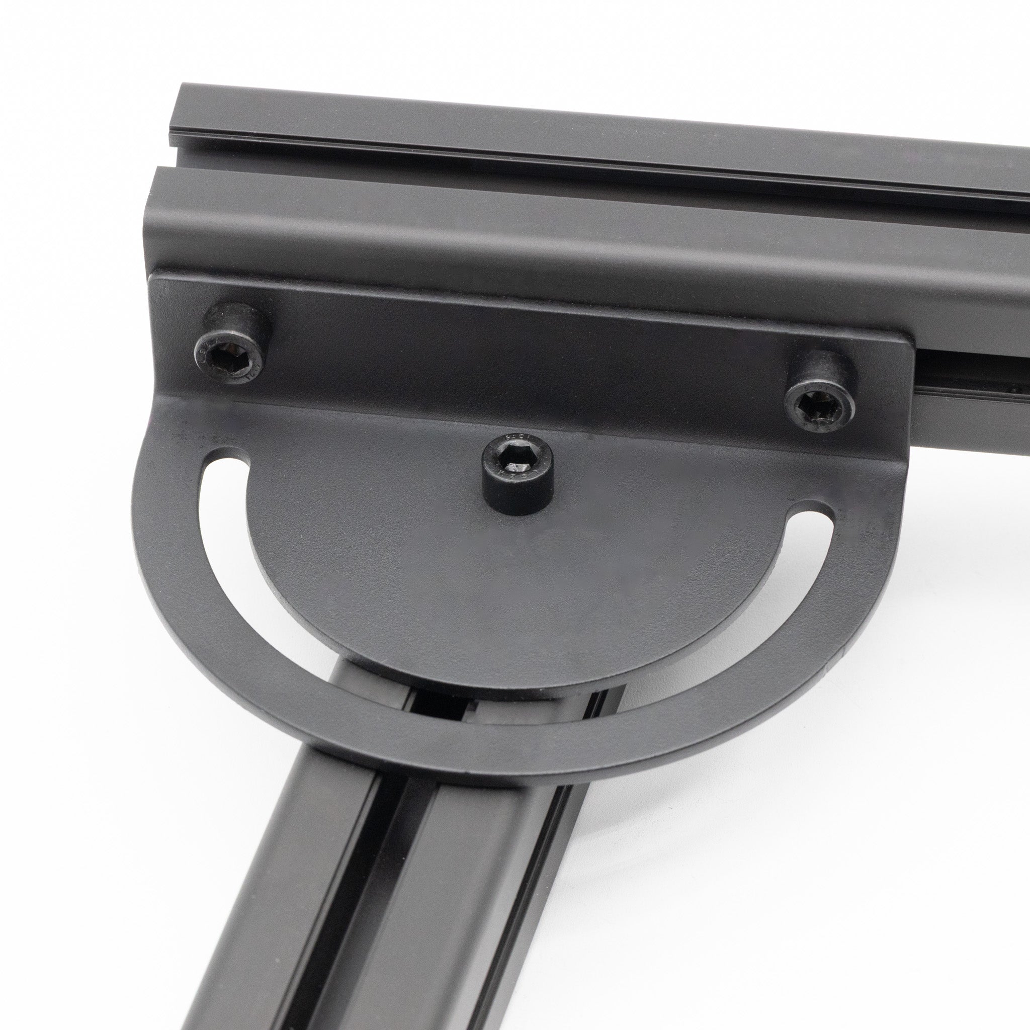 90 degree adjustment bracket mounted on 4040 profile