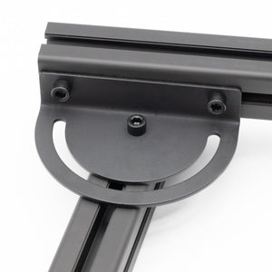 90 degree adjustment bracket mounted on 4040 profile