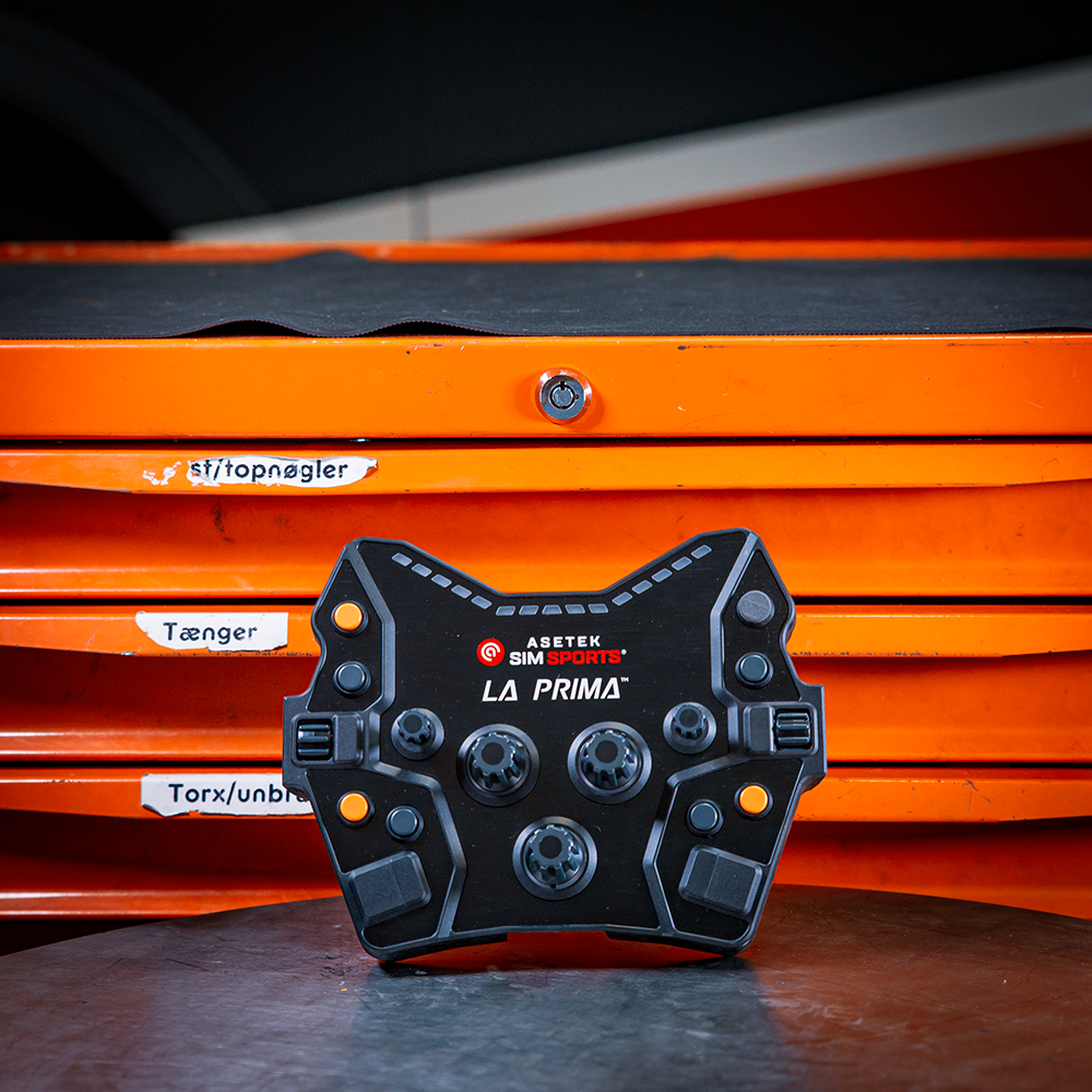 Asetek SimSports La Prima Button Box-OPEN BOX