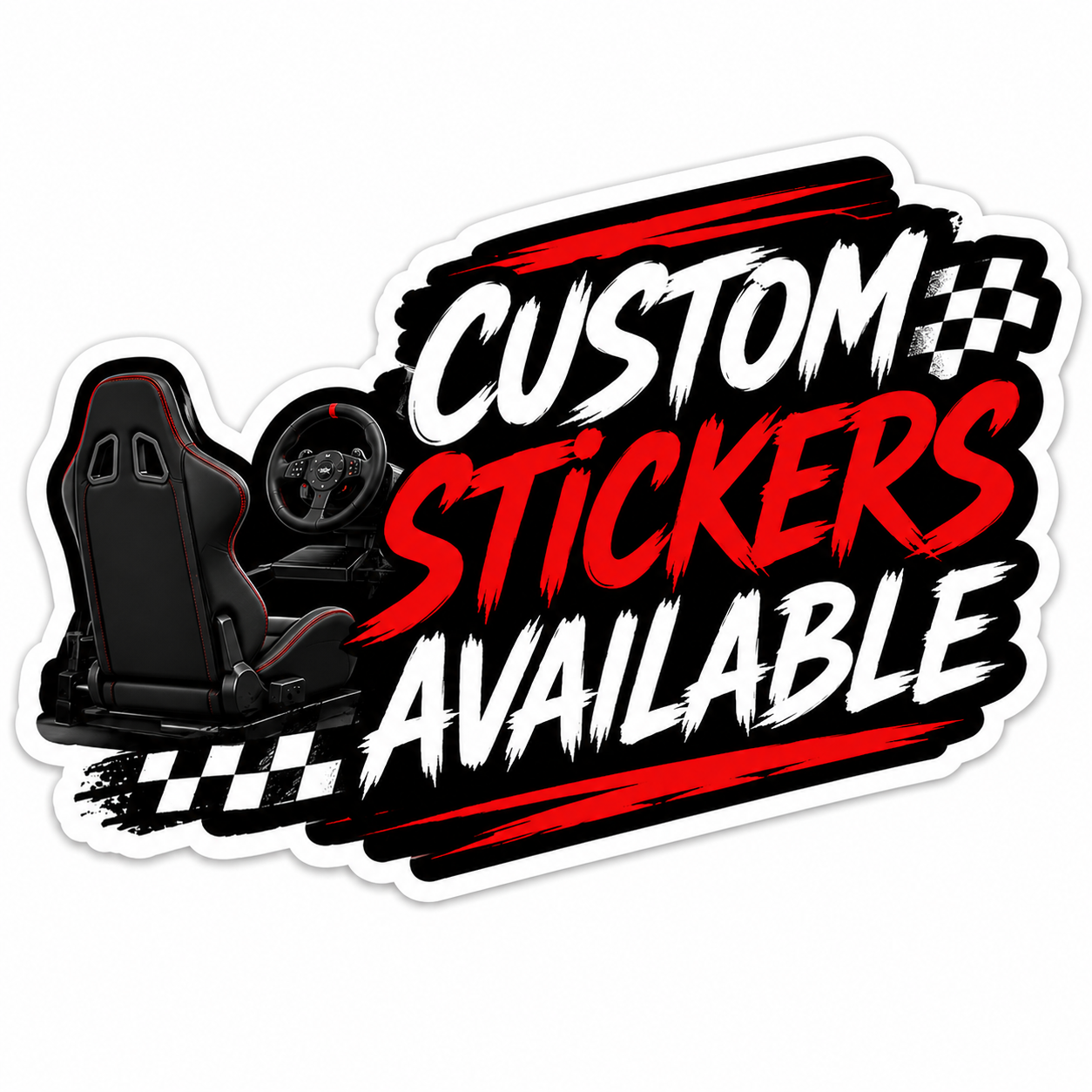 Custom Stickers Pack of 5