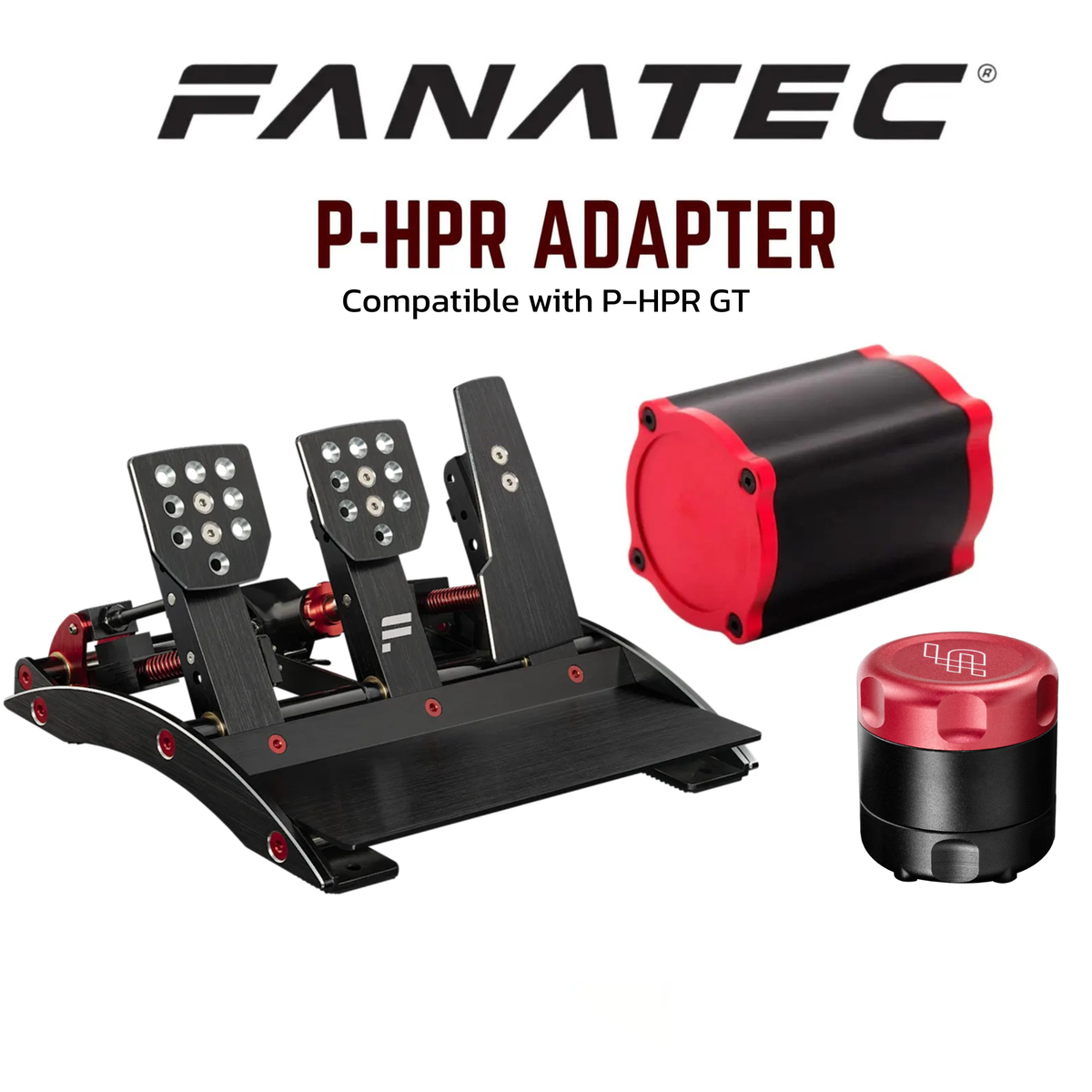 Fanatec ClubSport V3 Pedal Simagic P-HPR Mount