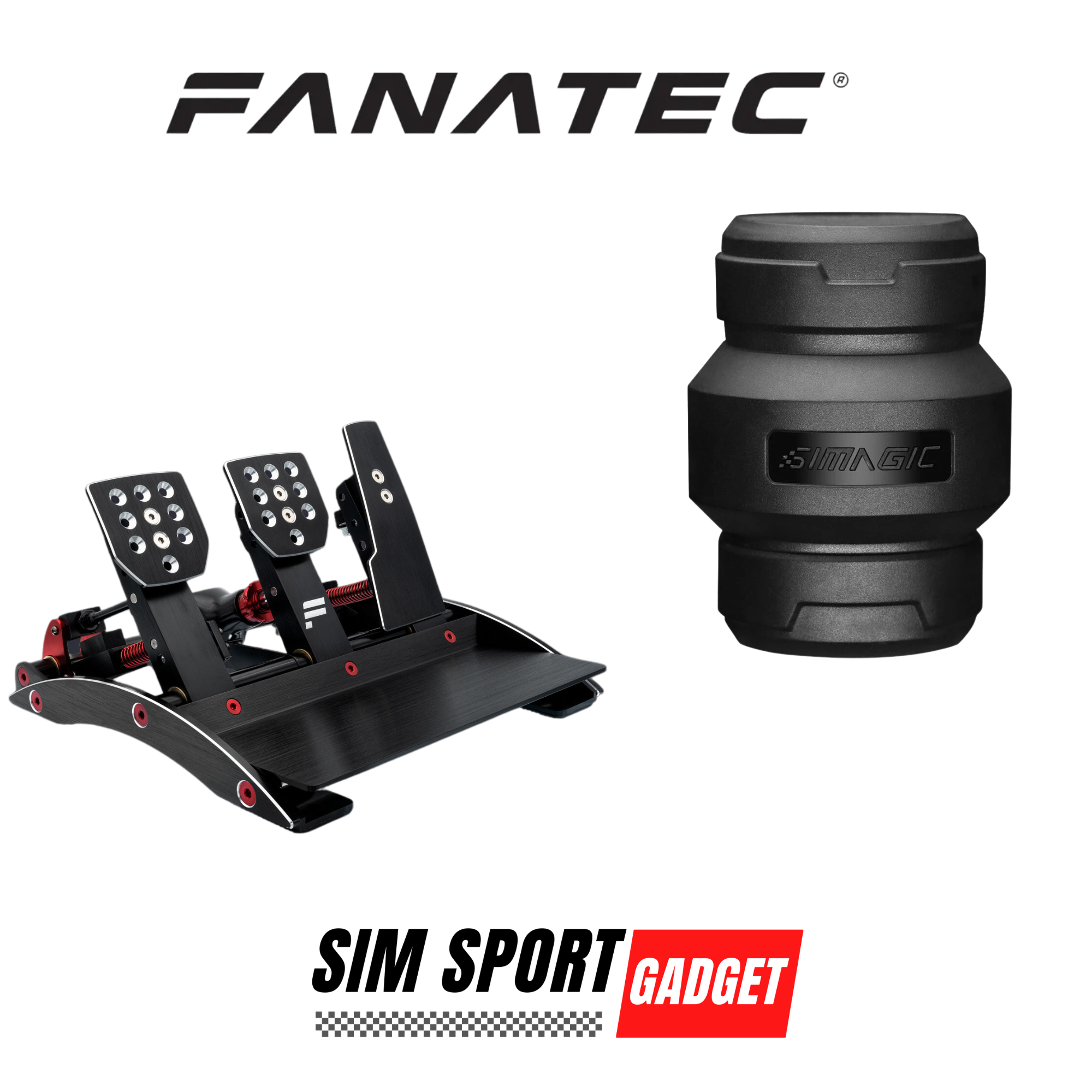 Fanatec Clubsport V3 Simagic P-HPR NEO Mount - SimSportGadget Fanatec Clubsport V3 Simagic P-HPR NEO Mount - SimSportGadget