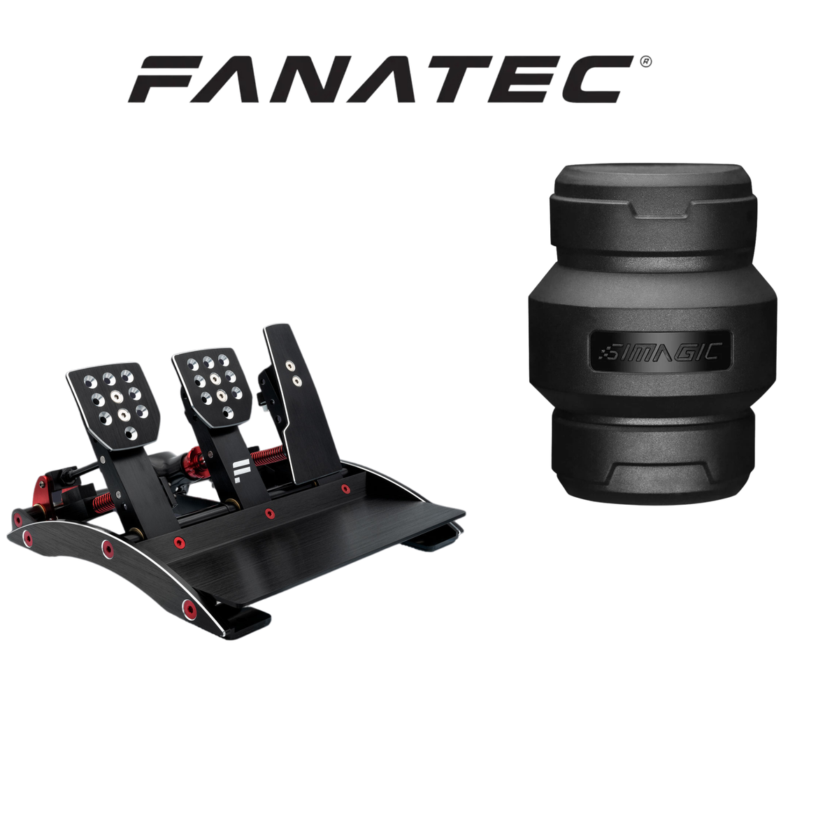 Fanatec Clubsport V3 Pedal Simagic P-HPR NEO Mount