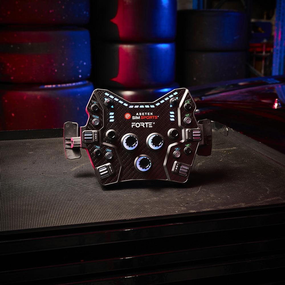 Forte® GT Button Box (Black, Aluminum) (OPEN BOX)