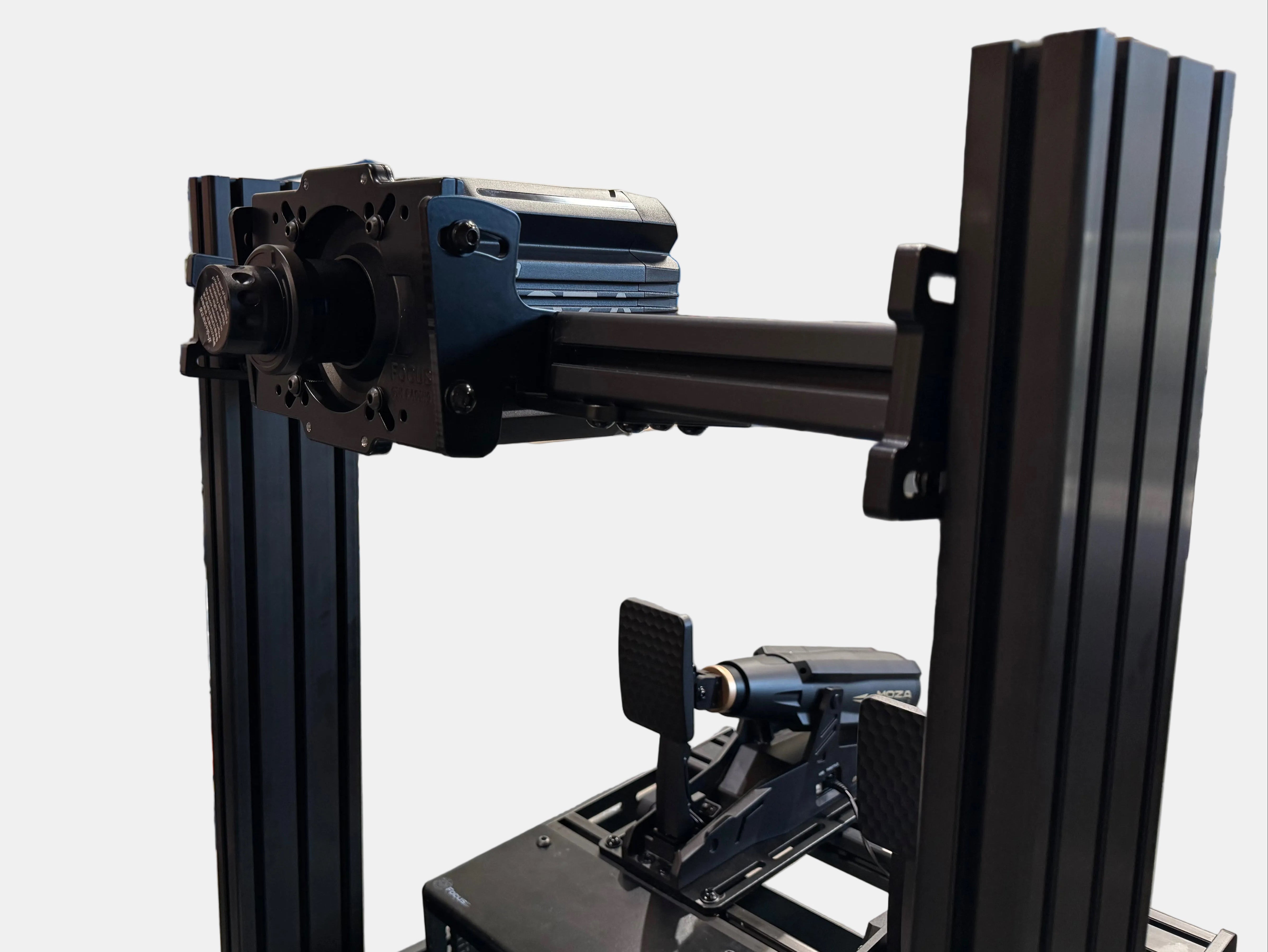 Focus Sim Racing Wheelbase Side Mount Pro (Direct Drive, Fanatec Compatible)