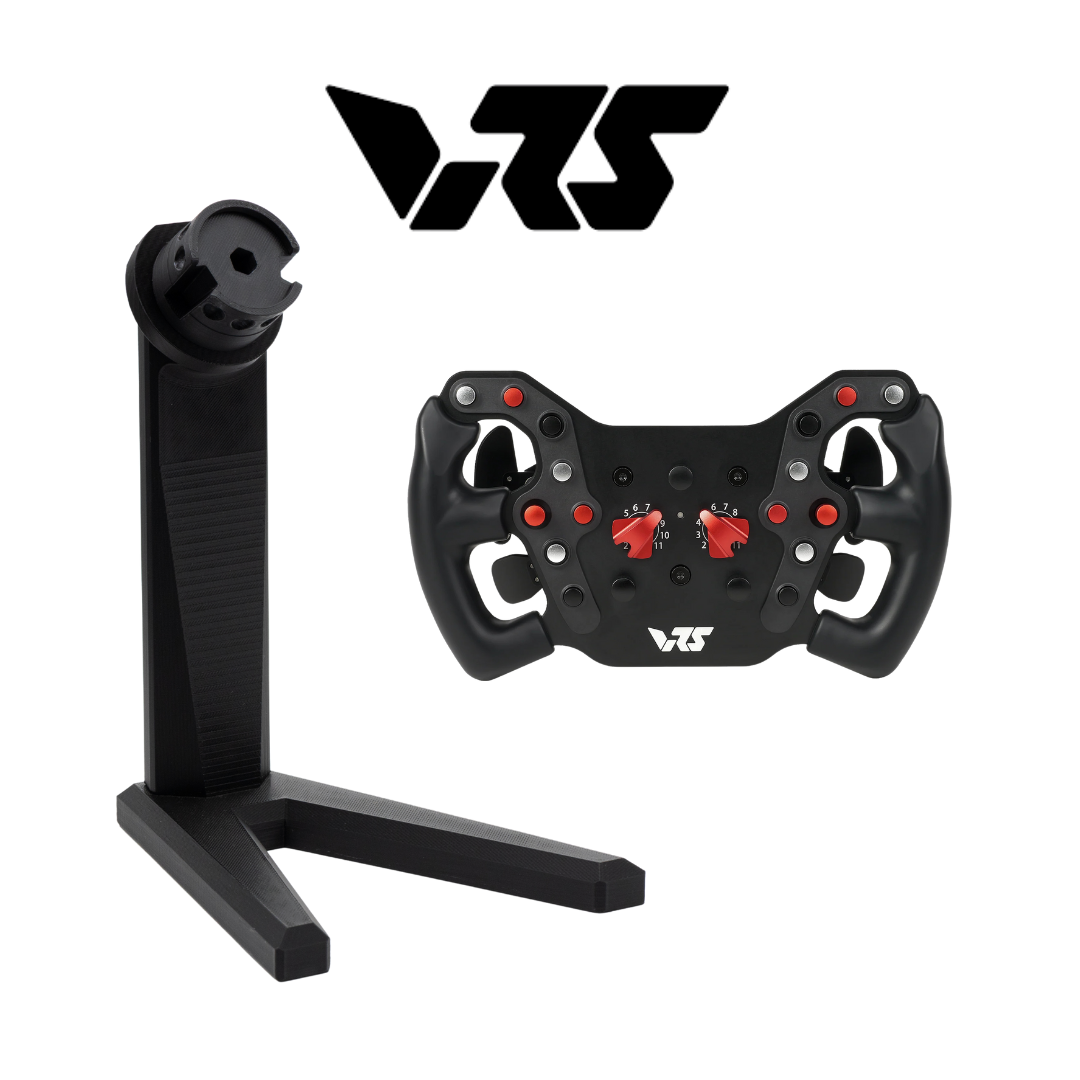 VRS QR Wheel Display Stand for Sim Racing Steering Wheels