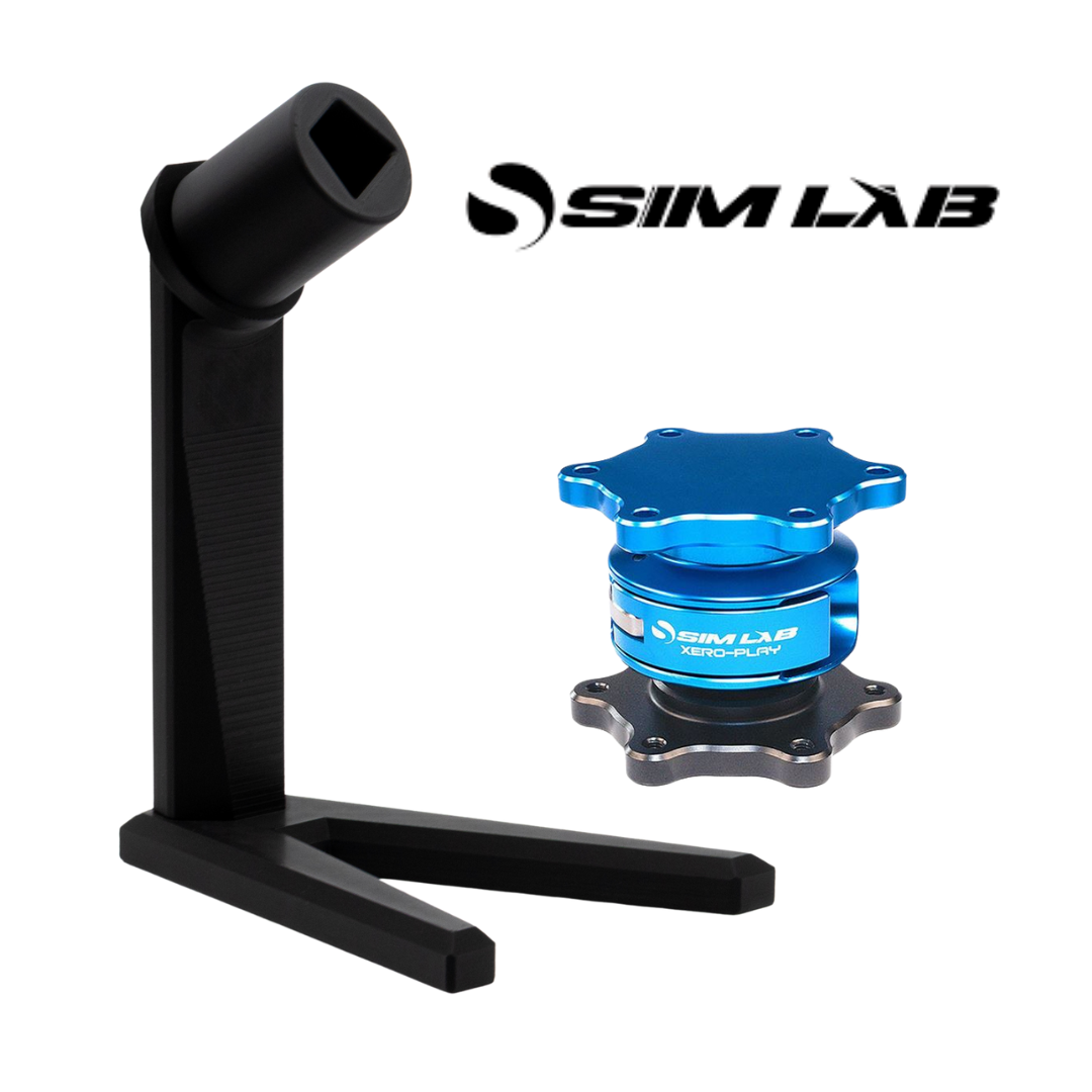 Xero-play QR Wheel Display Stand for Sim Racing Steering Wheels