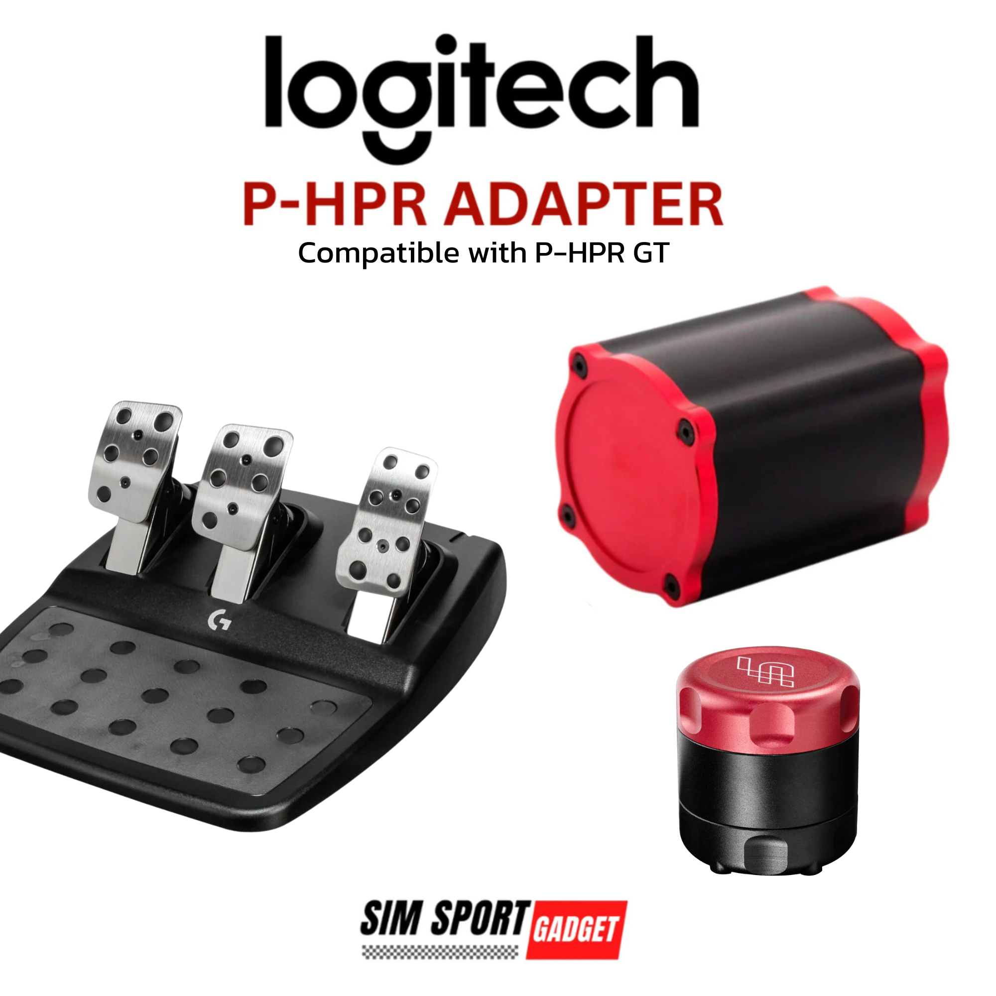 g923 pedals Logitech G923 Simagic P-HPR NEO Mount