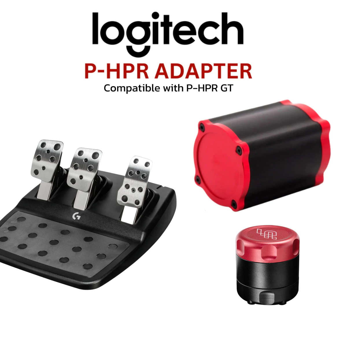 Logitech G923 Pedal Simagic P-HPR Mount