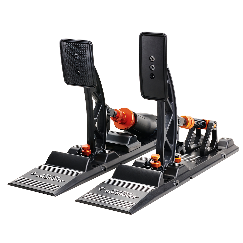 Asetek SimSports Forte® S Series Brake and Throttle Pedals OPEN BOX