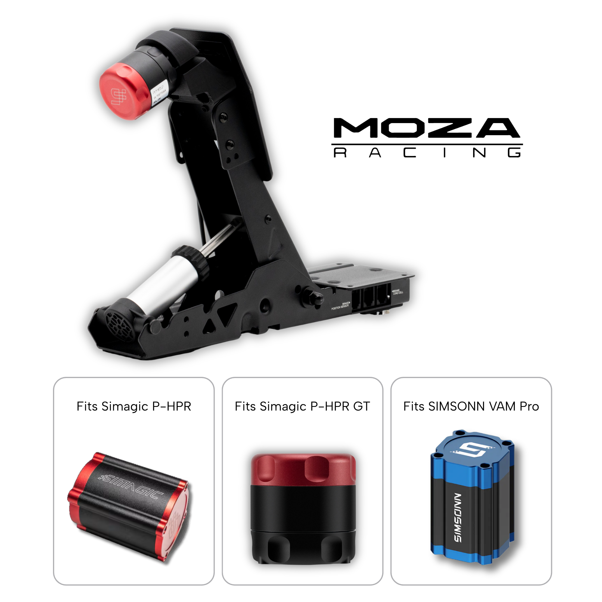 moza pedal mount SRP2 Simagic P-HPR ConsignCloud Dragon RVX Replacement Lens Style:Robot enhancing the feel of