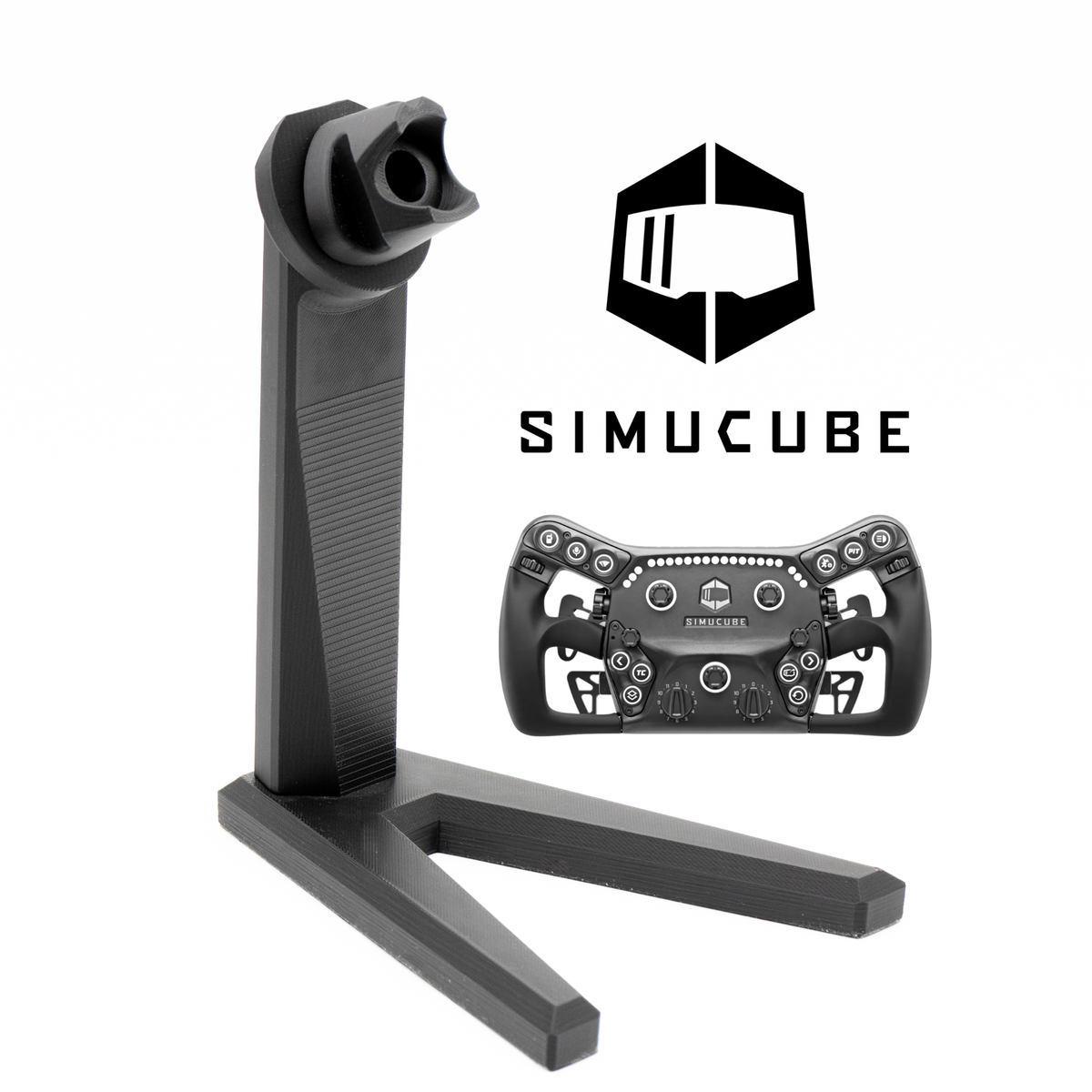 Simucube 3 QR Wheel Display Stand for Sim Racing Steering Wheels