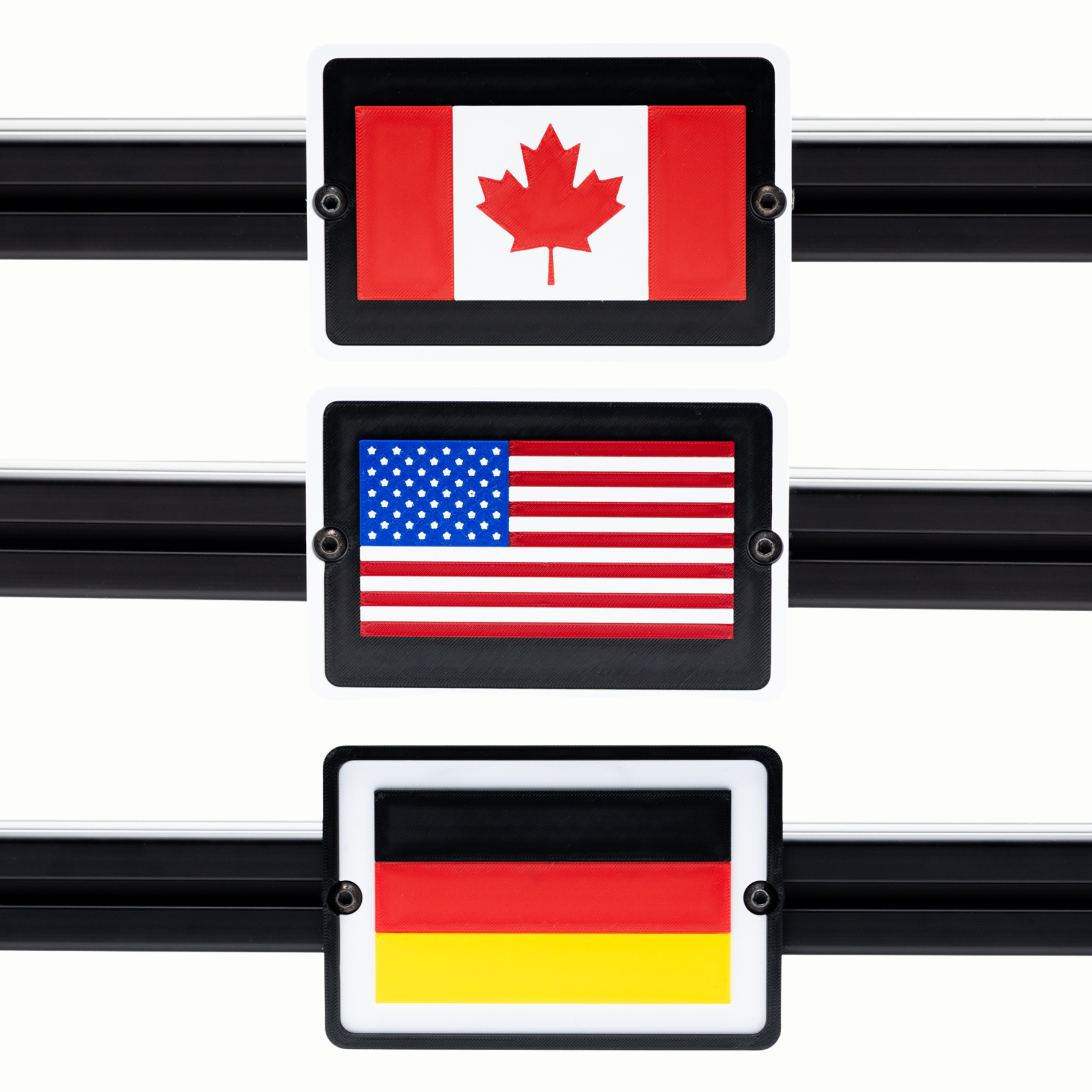 Customizable Flag Plate for Aluminum Profile Rig | Flight Rig