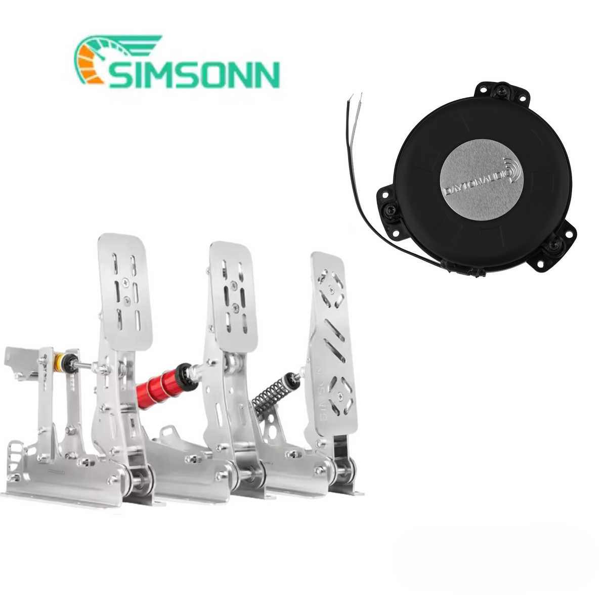 Simsonn Pro Pedal Dayton Audio TT25 Shaker Adapter
