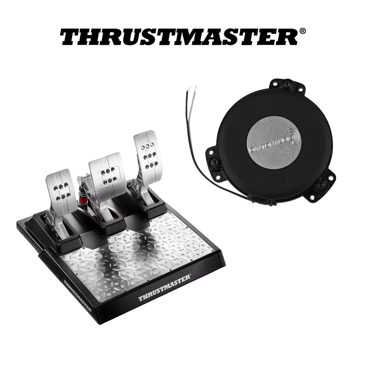 Thrustmaster T-LCM Pedal Dayton Audio TT25 Shaker Adapter