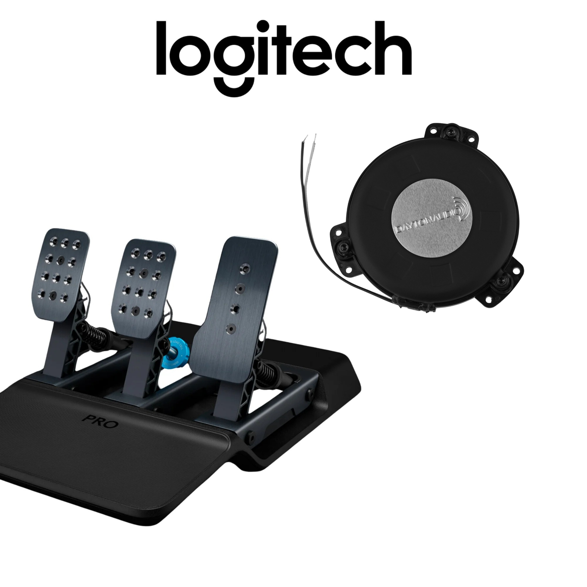 Logitech G Pro Pedal Dayton Audio TT25 Shaker Adapter