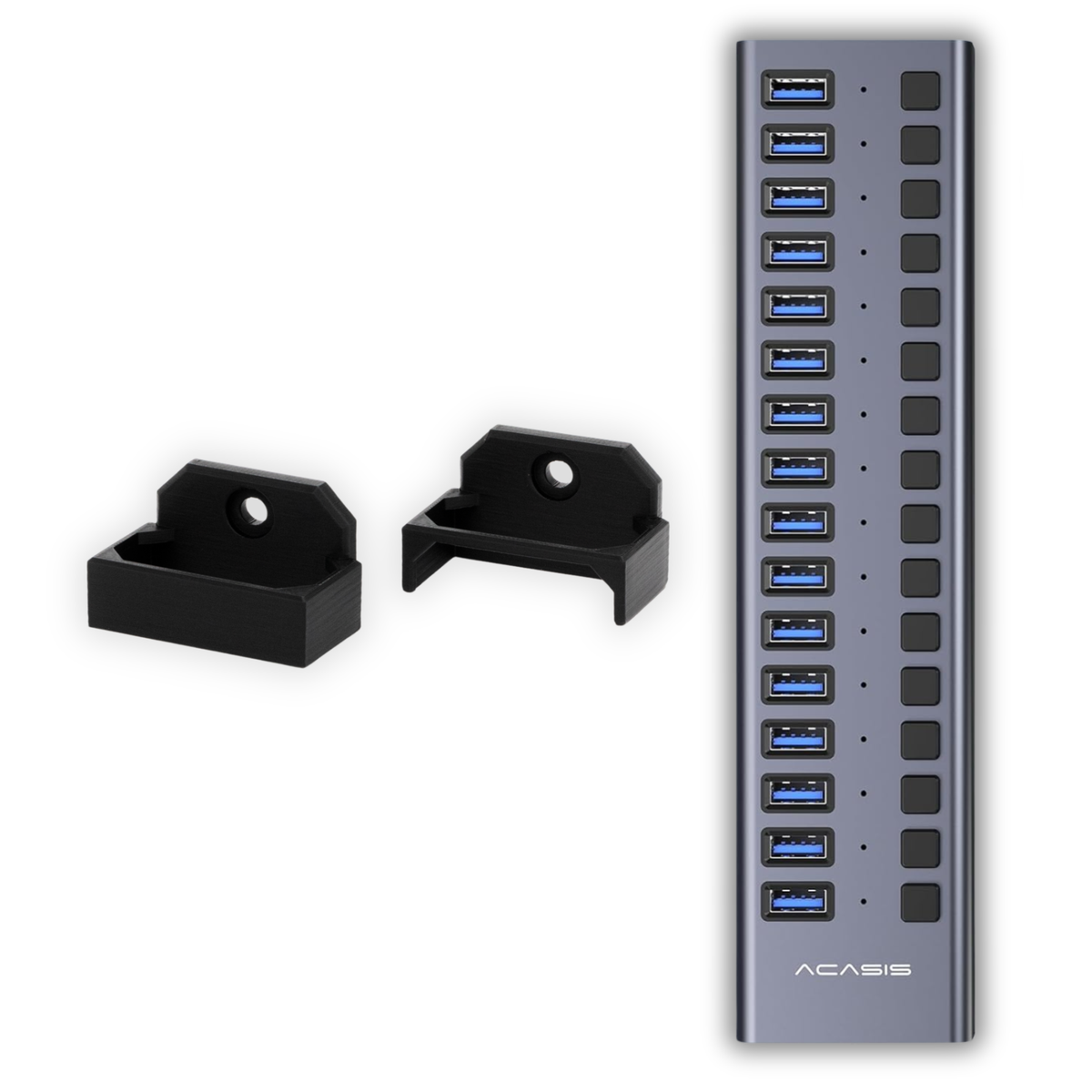 Acasis 16-USB Port Hub Mount