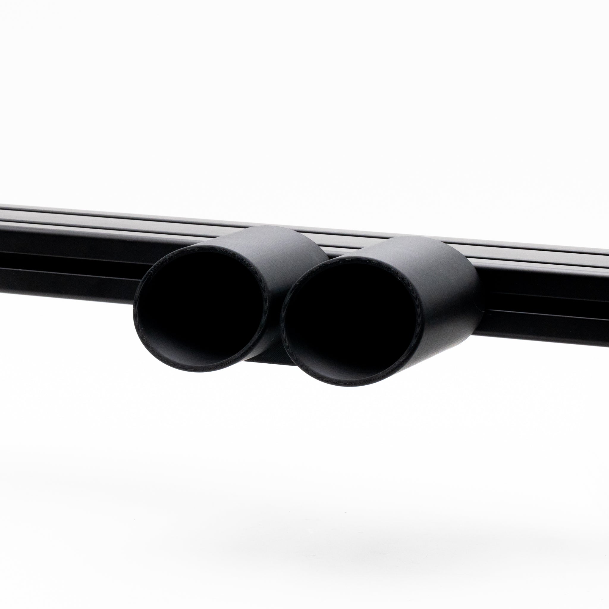 Faux Exhaust Pipes for Sim Racing Rig