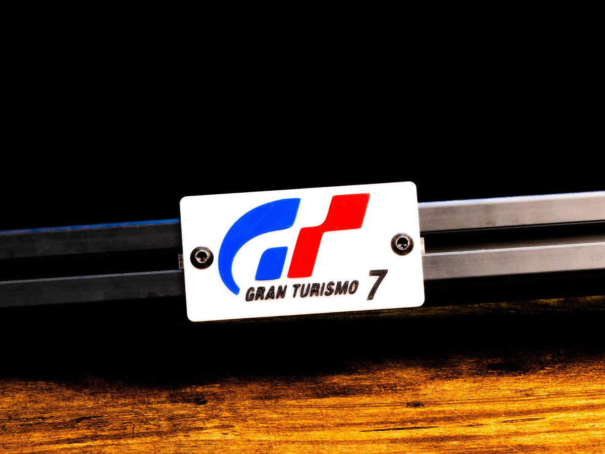Gran Turismo 3D Logo Art Decor For Sim Racing