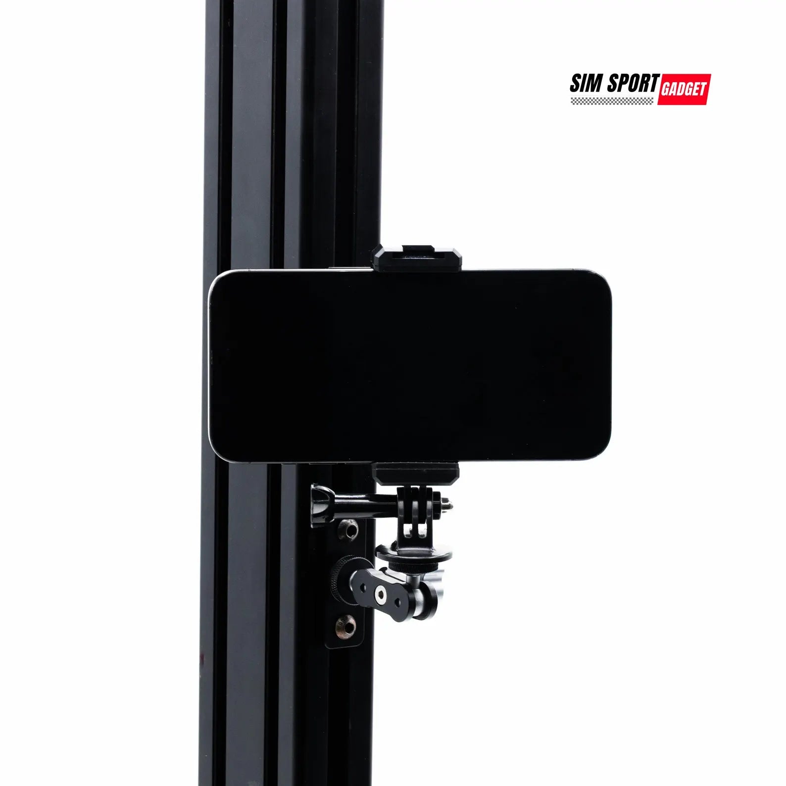 Phone Mount For Sim Racing Rig with 3 inch Metal Articulating Arm | Sim Racing | Flight Rig