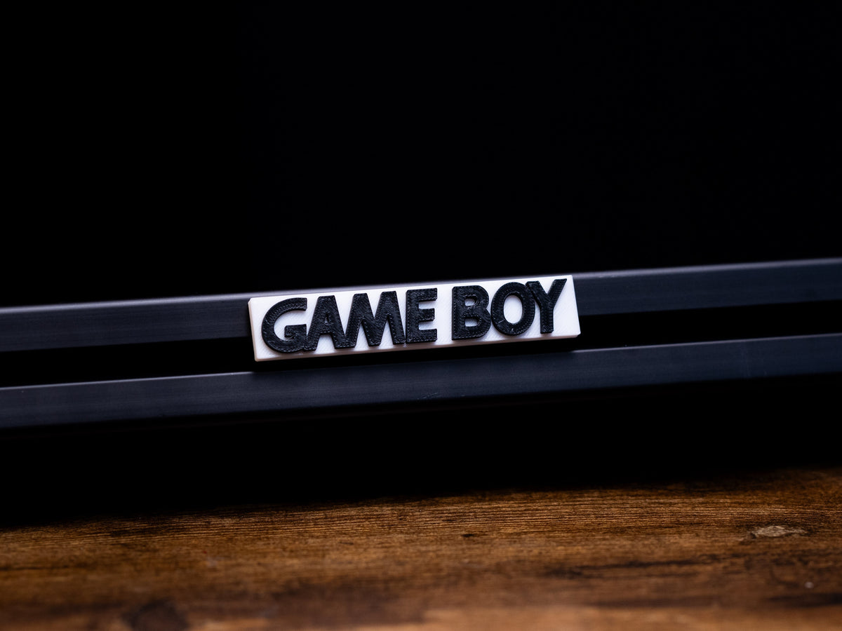 Game Boy 3D Logo Art Decor