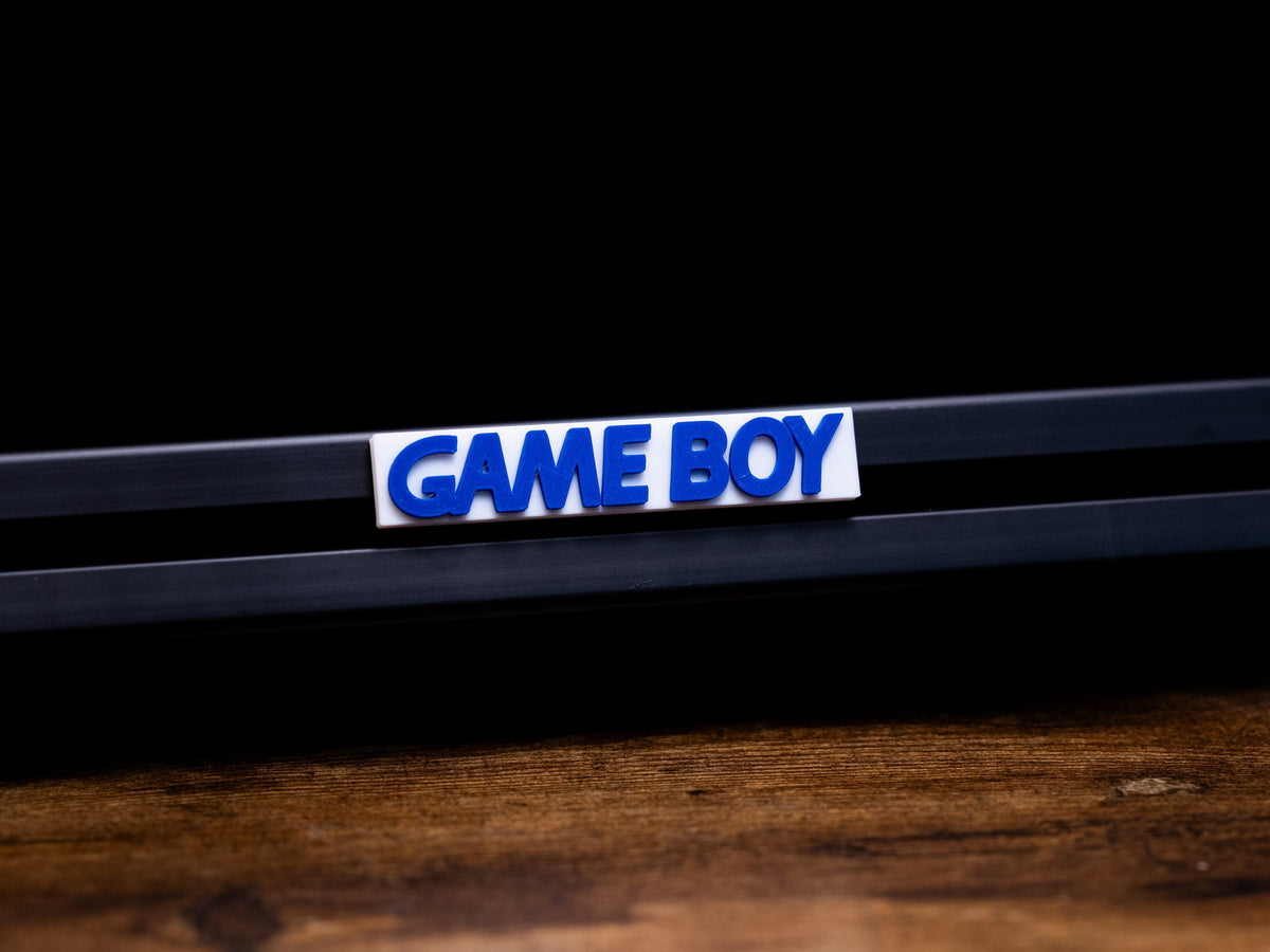 Game Boy 3D Logo Art Decor