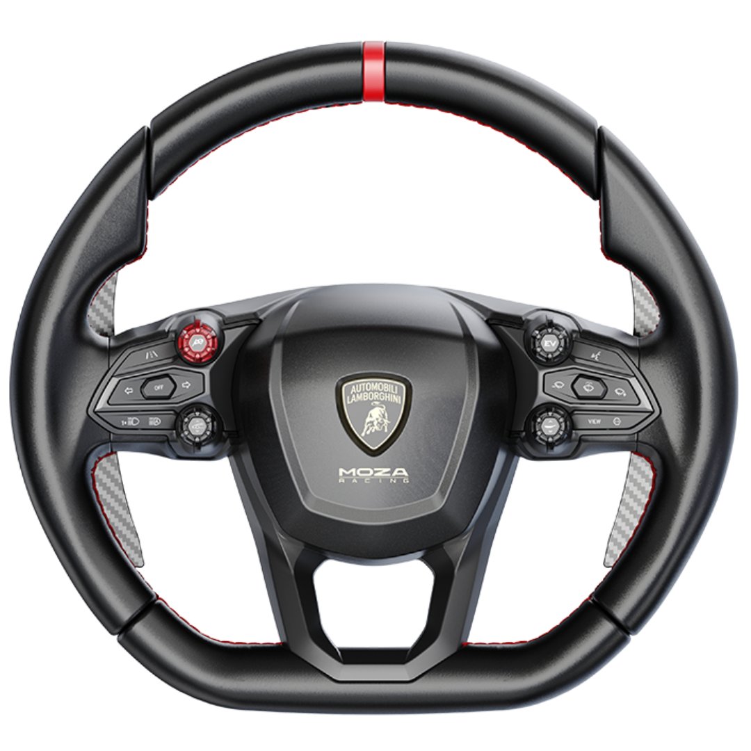 Moza Racing x Automobili Lamborghini Revuelto Steering Wheel (Pre-Order)