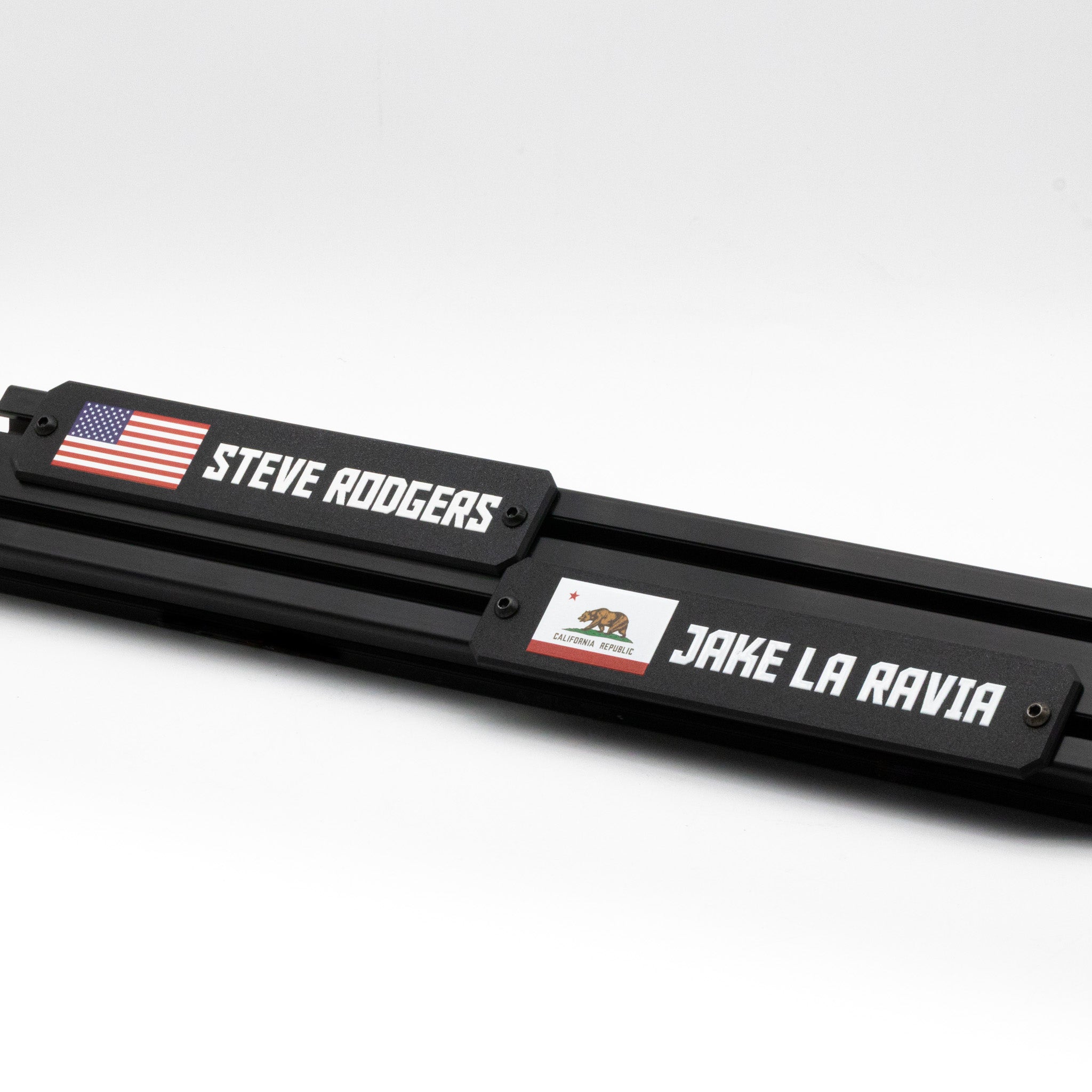 Custom Name Tag for Aluminum Profiles | Sim Rigs