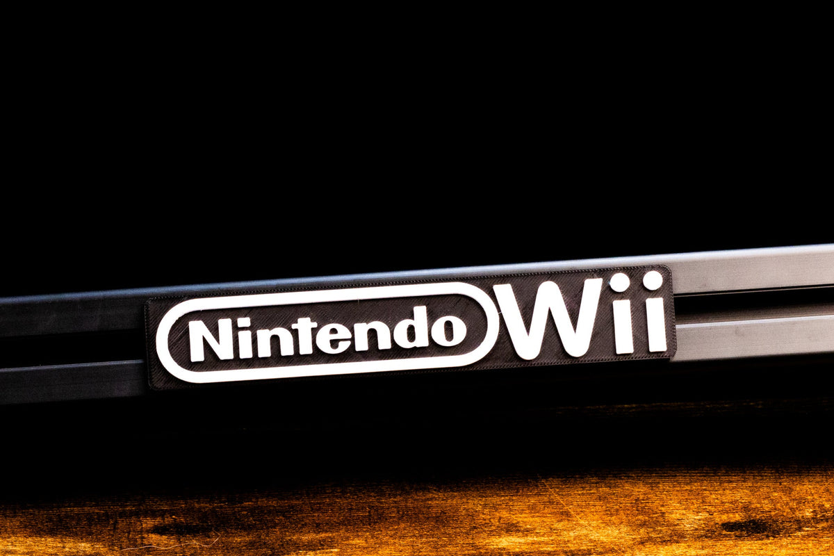 Various Retro Nintendo 3D Logo Art Decor