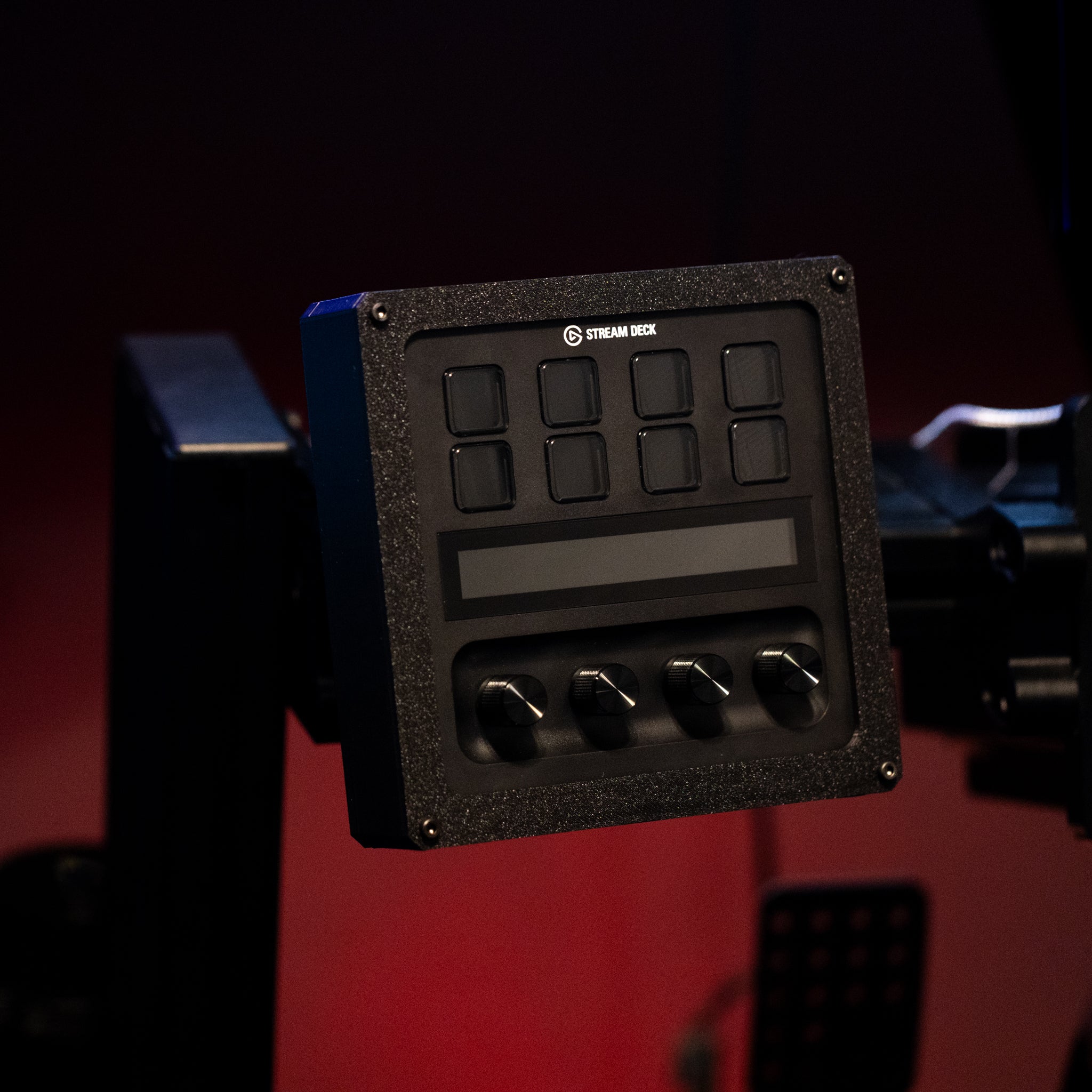 Stream Deck + Enclosure With Adjustable Mount