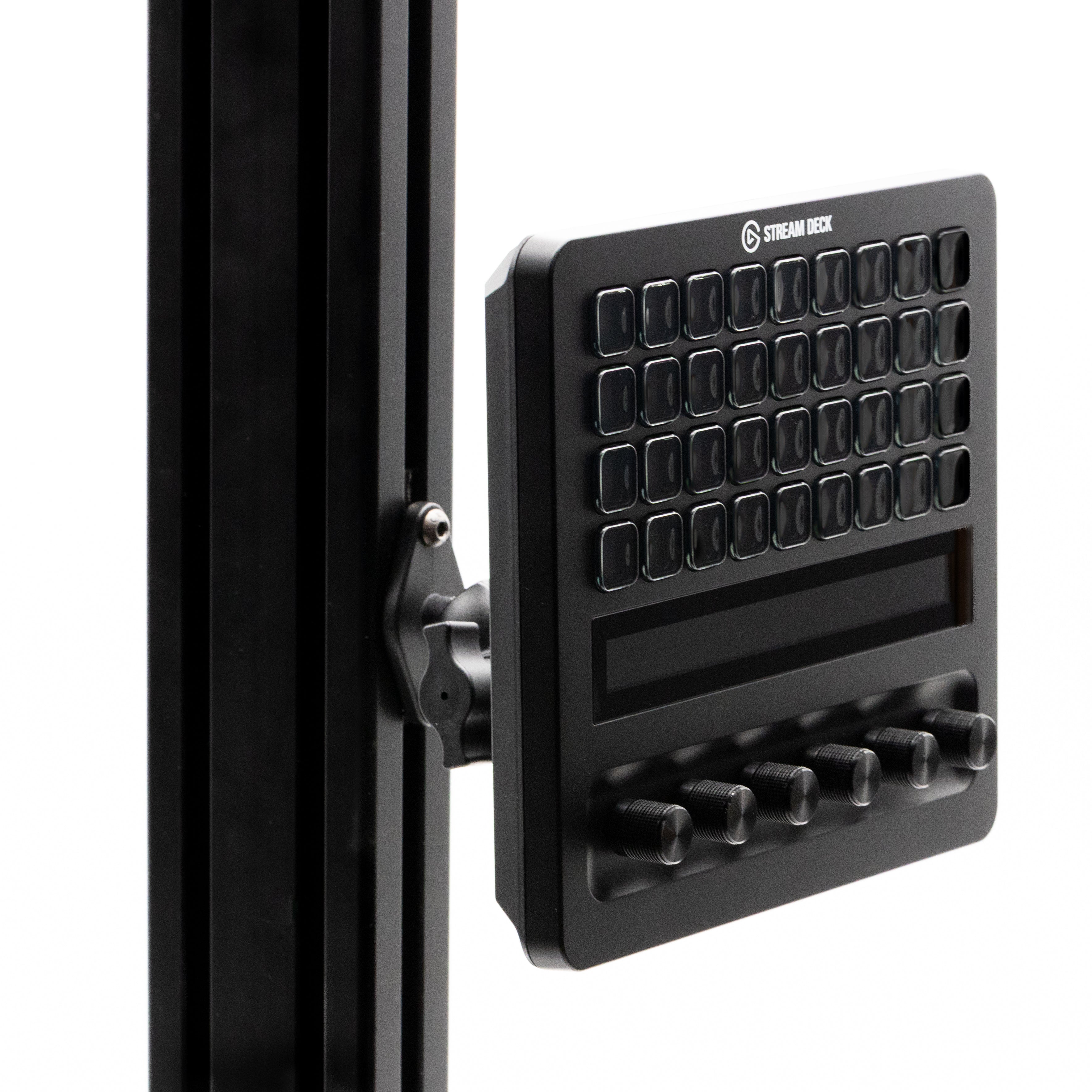 Stream Deck + XL Premium Swivel Mount for Sim Rigs | Flight Rigs