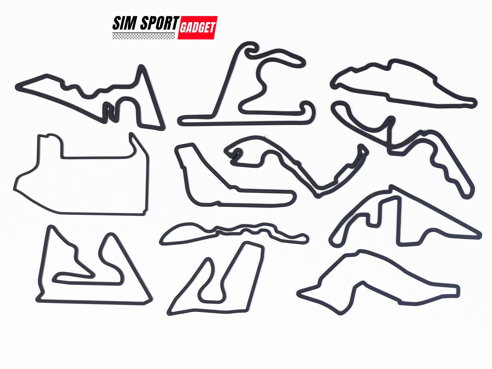 2025 Formula 1 Track Decor - Individual Track - 200mm / 8 inches