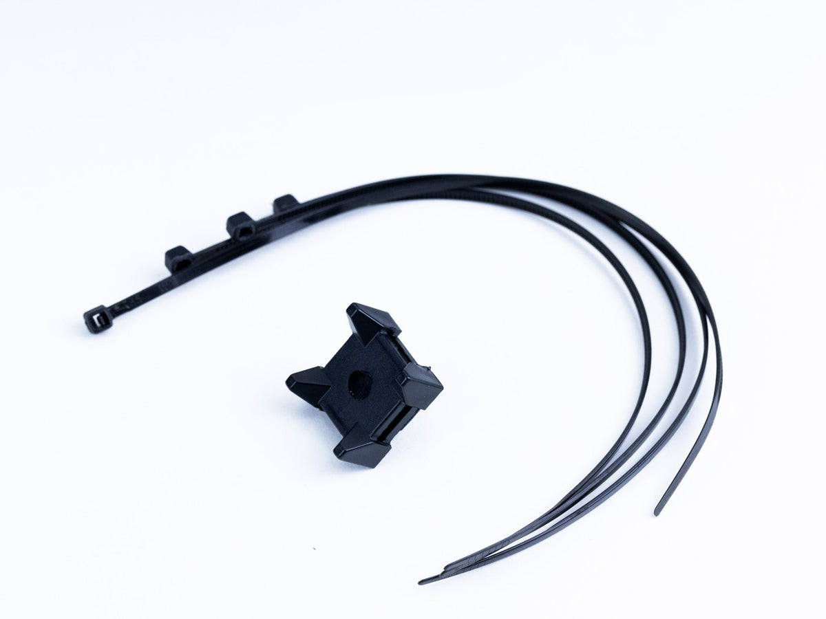Velcro / ZipTie Cable Management Clips For Aluminum Profile Rig