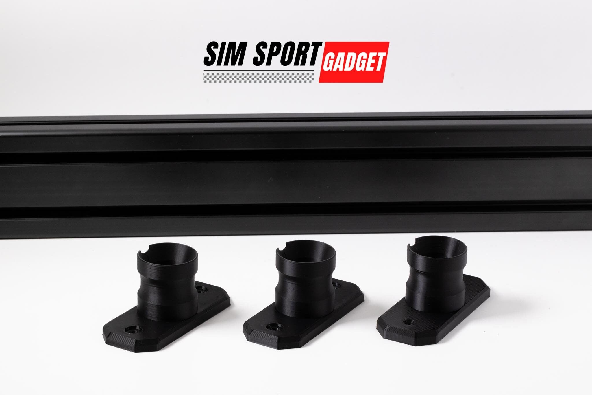 3-Pack Fanatec Wheel Mounts For Sim Racing Rig - SimSportGadget