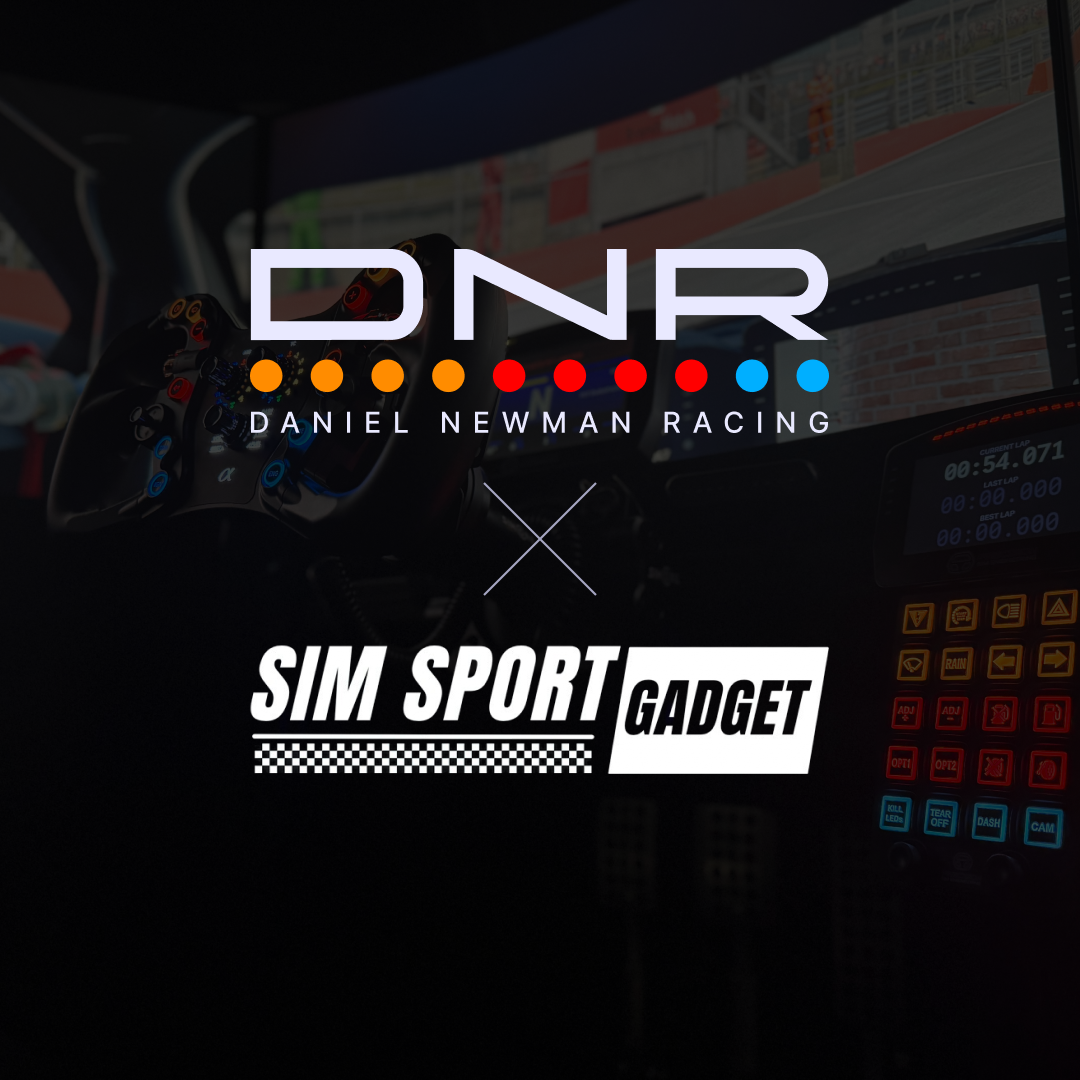 Sim Sport Gadget x Daniel Newman Racing Partnership Announcement