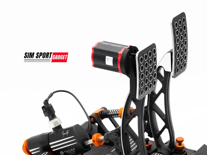 sim racing pedal mount Simagic Pedal Power Brick Holder for Sim Racing Rig