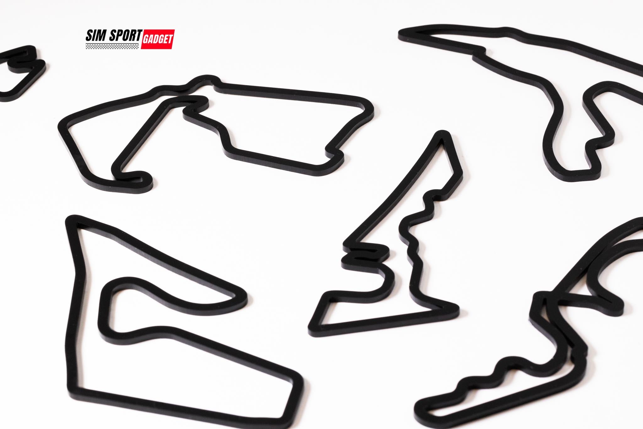 Formula One | 2023 Calendar Year 3D Track Art | Acrylic - 12 Inches