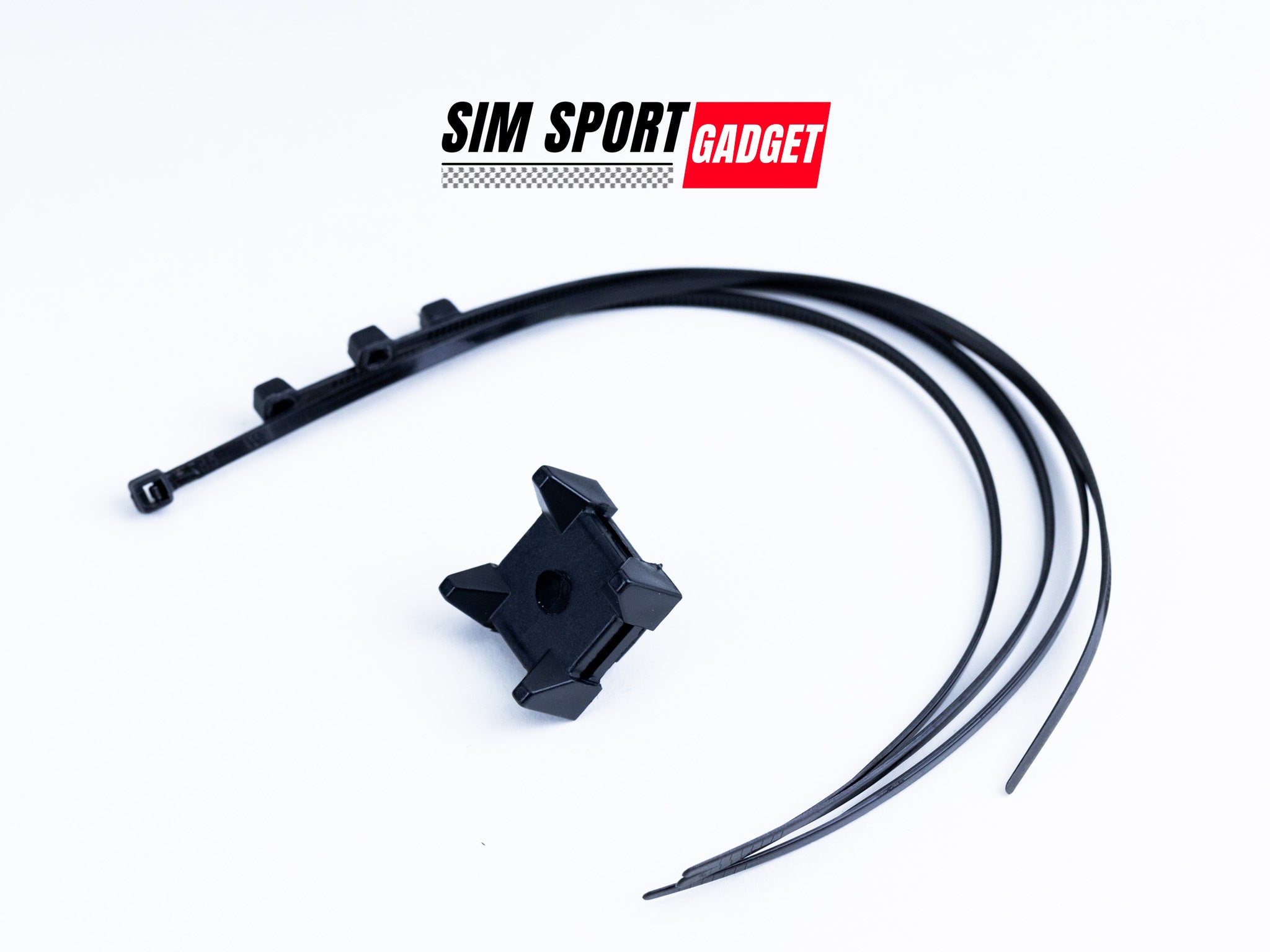Velcro / ZipTie Cable Management Clips For Aluminum Profile Rig | Sim Racing | 4040 | 8020 |