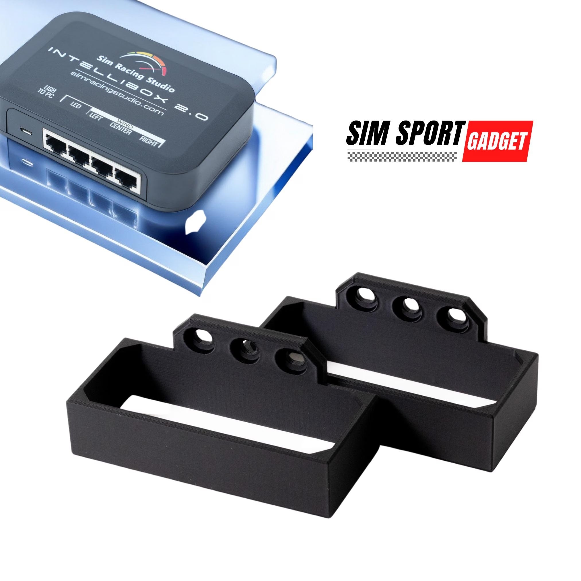 Sim Racing Studio Intellibox 2.0 Bracket for Aluminum Profile Sim Rig ...