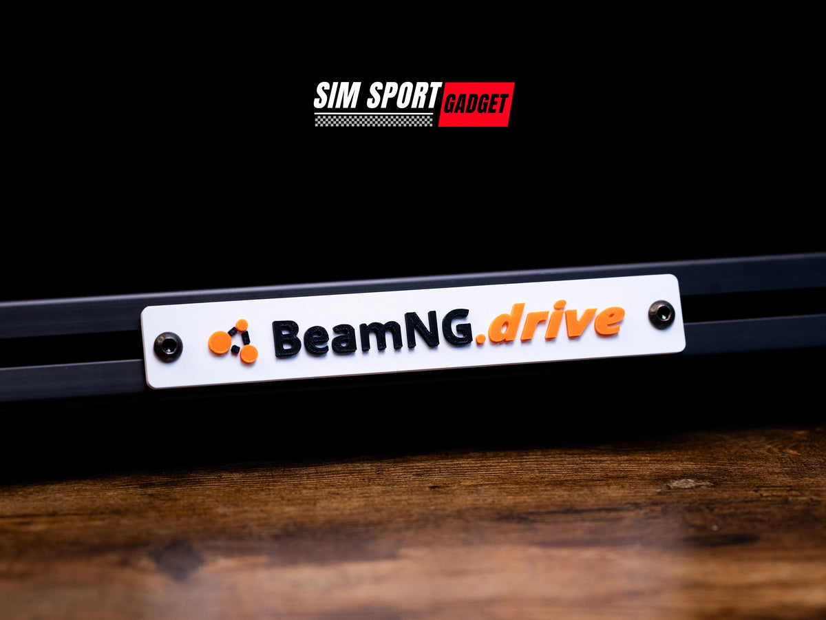 BeamNG.Drive 3D Logo Art Decor For Sim Racing