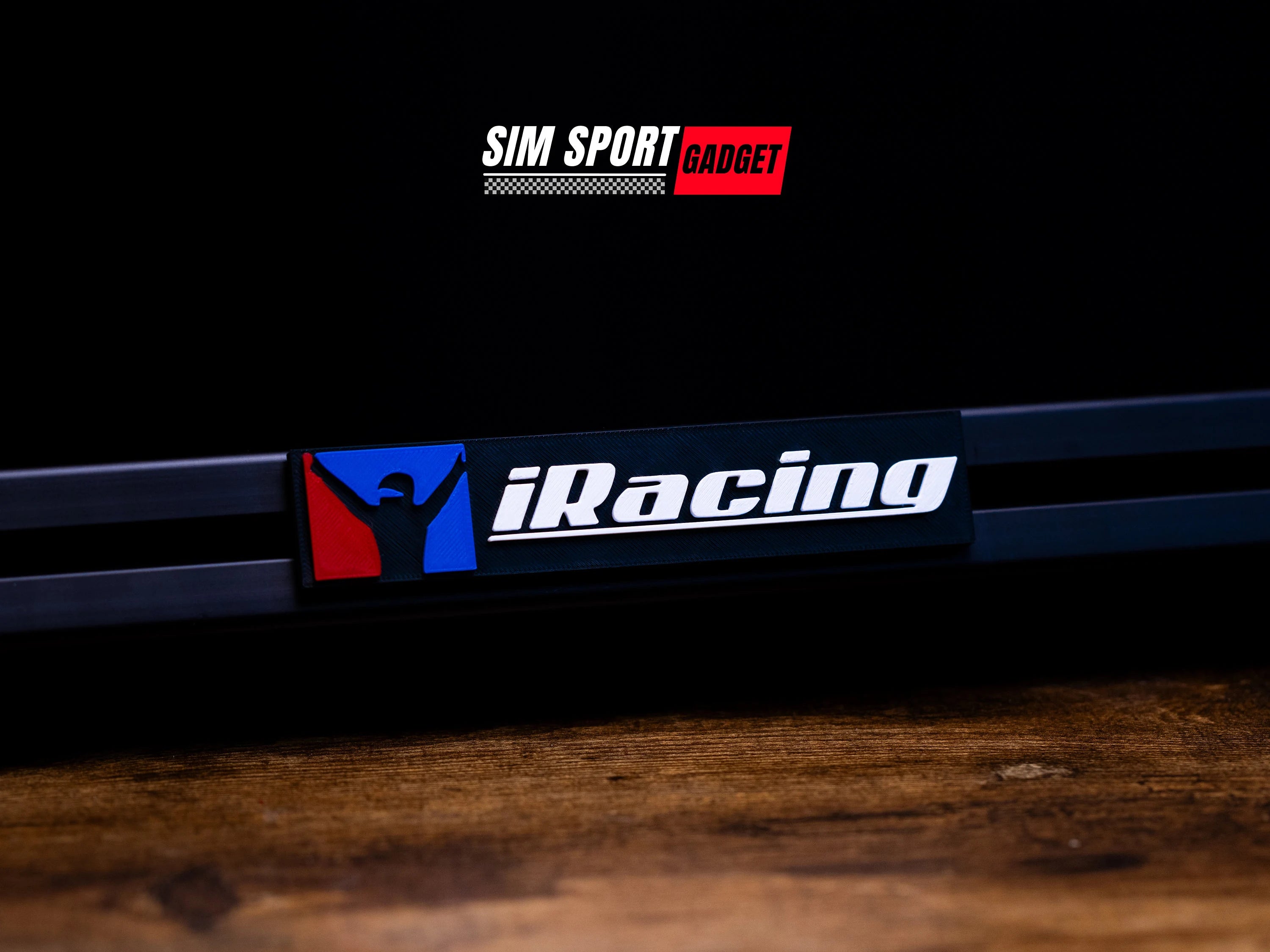 iRacing 3D Logo Art Decor For Sim Racing – SimSportGadget
