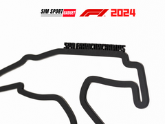 2024 Formula 1 Track Decor - Individual Track - 200mm / 8 Inches