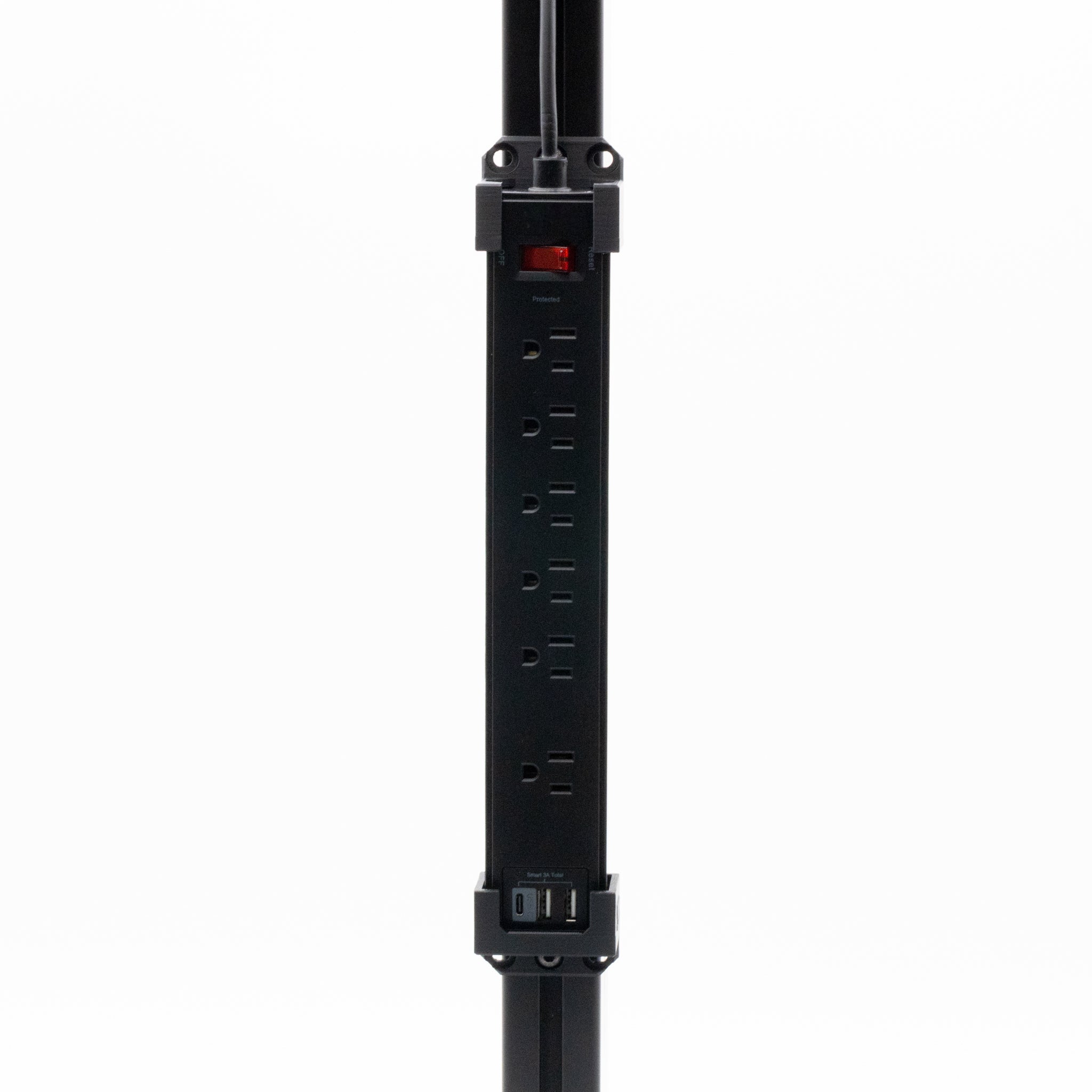 Surge Protector Strip WITH mount for Sim Racing Profile Rig | Flight Rig - Thumbnail 5