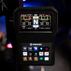 5-Inch Touchscreen Stream Deck Combo Racing Dashboard
