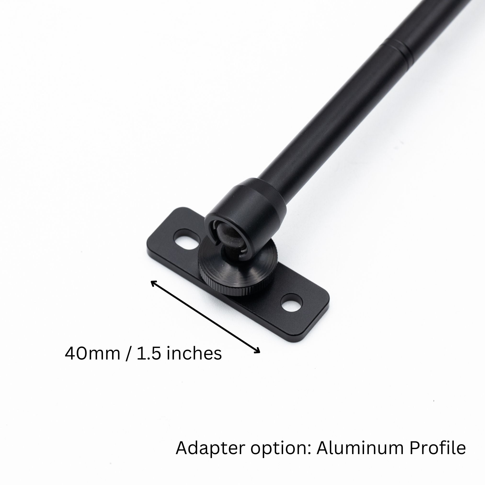 Metal Extension Arm: 1/4 Thread for Sim Racing/Flight Simulation Accessories