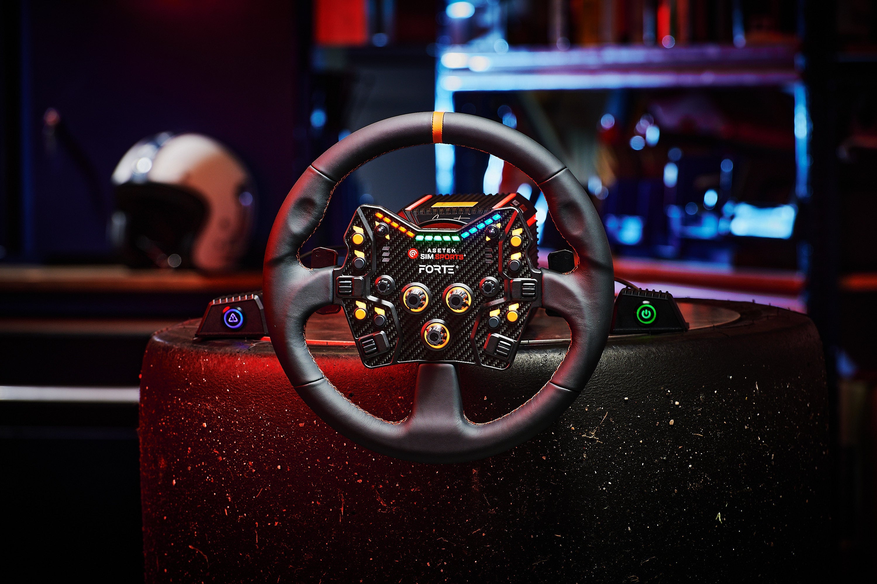 Asetek SimSports Forte Button Box OPEN BOX